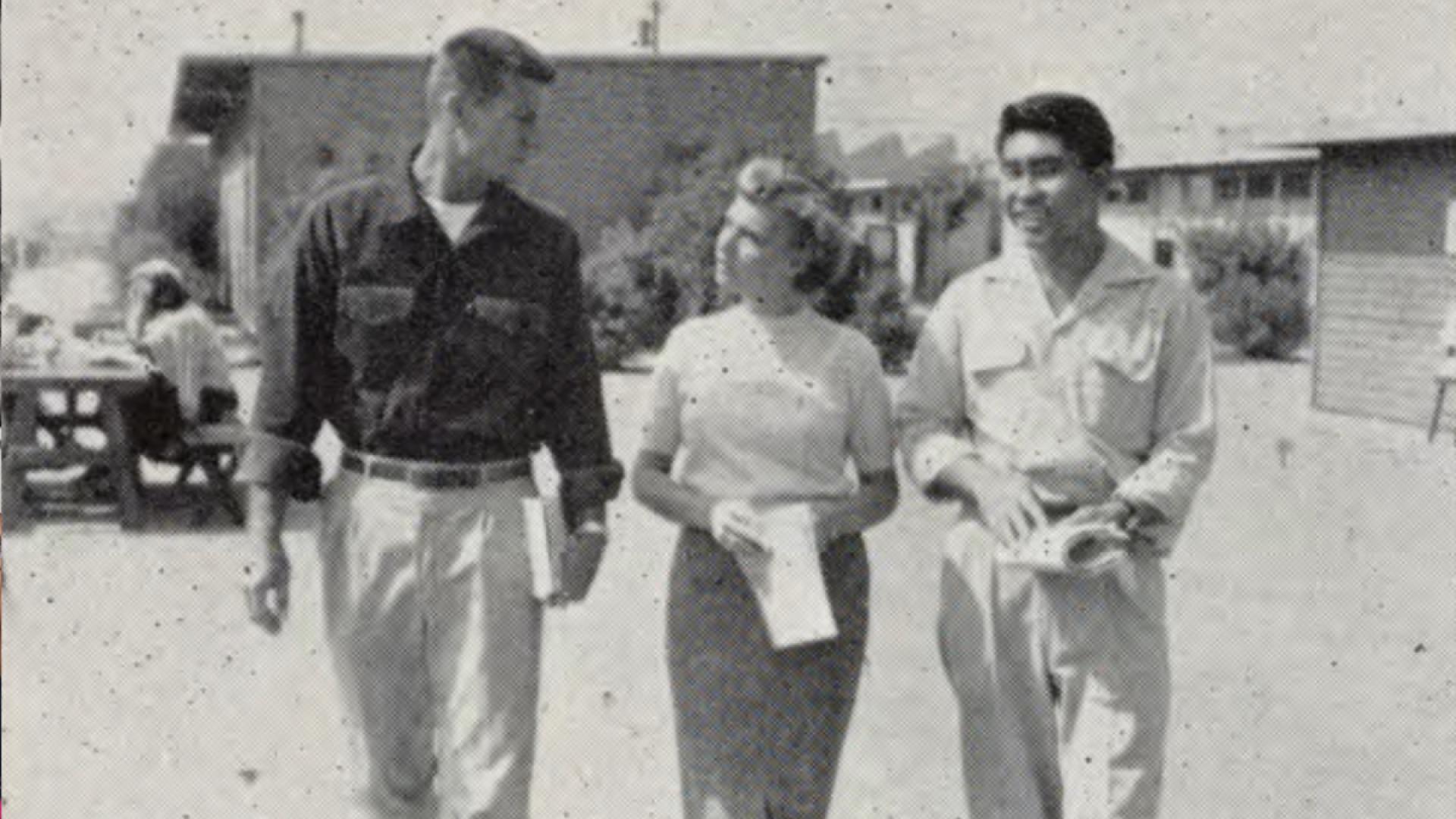 Dale Fairbanks on the left, Barbara Friendson and Willie Suzuki