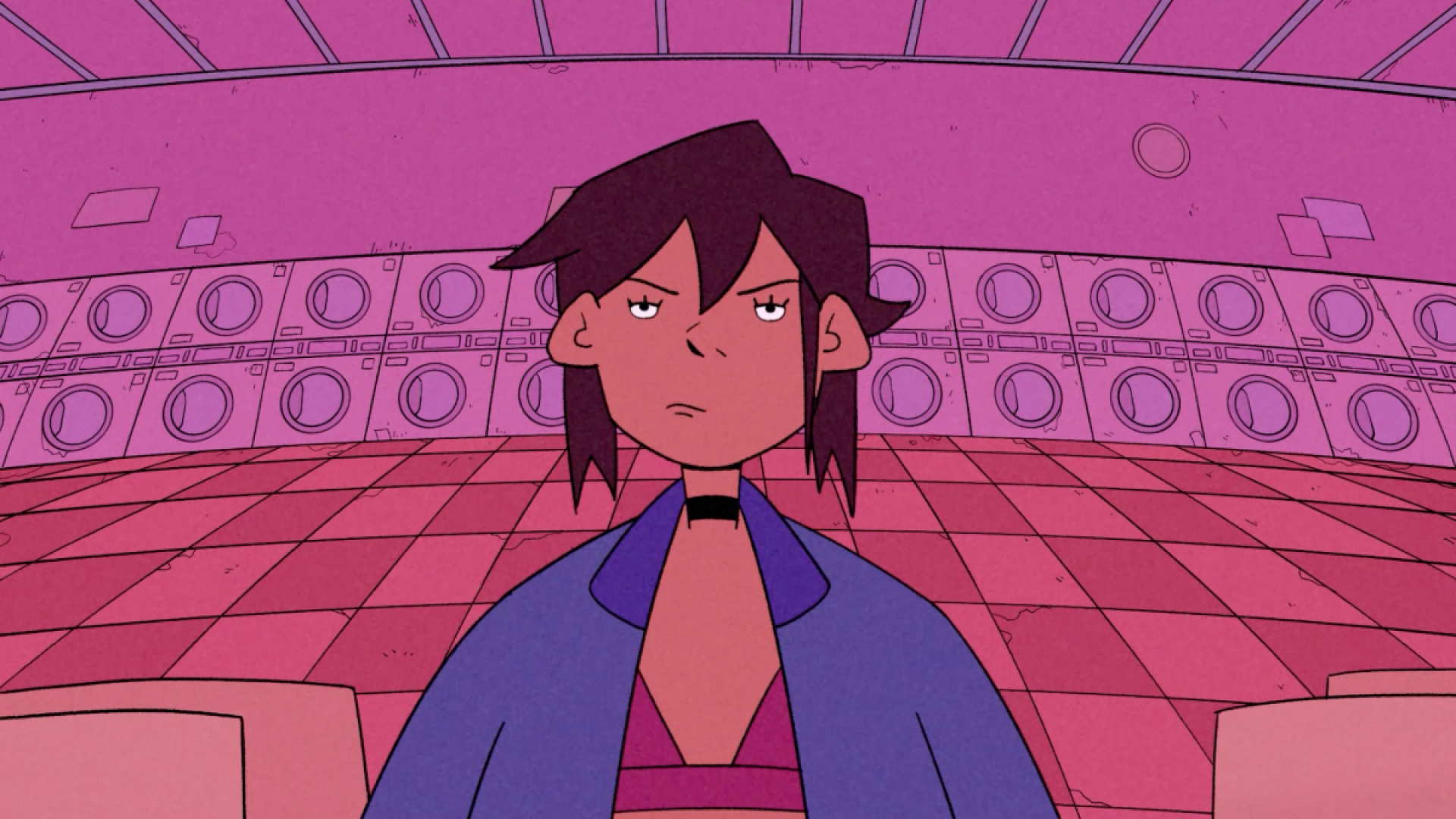 Still from Ally Kaemingk's film "Laundromat"