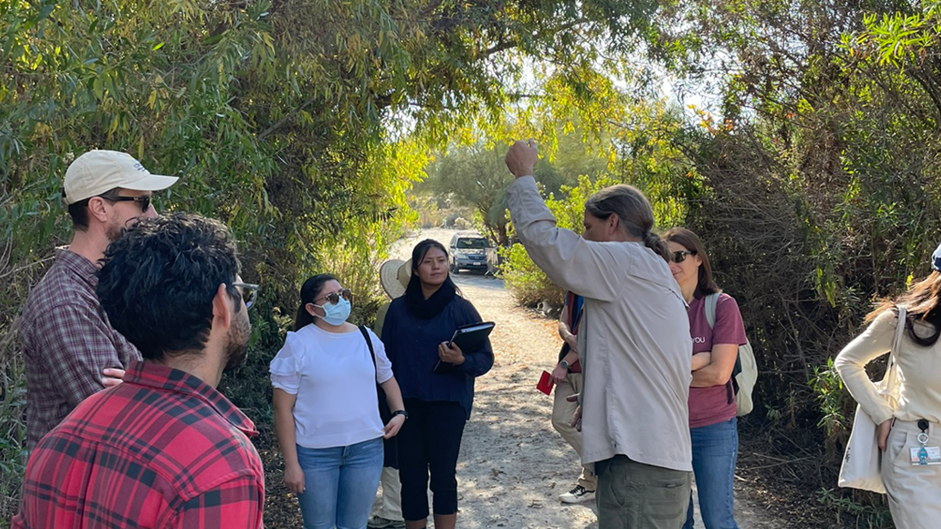 Sustainability Champions at Willow Springs Park.