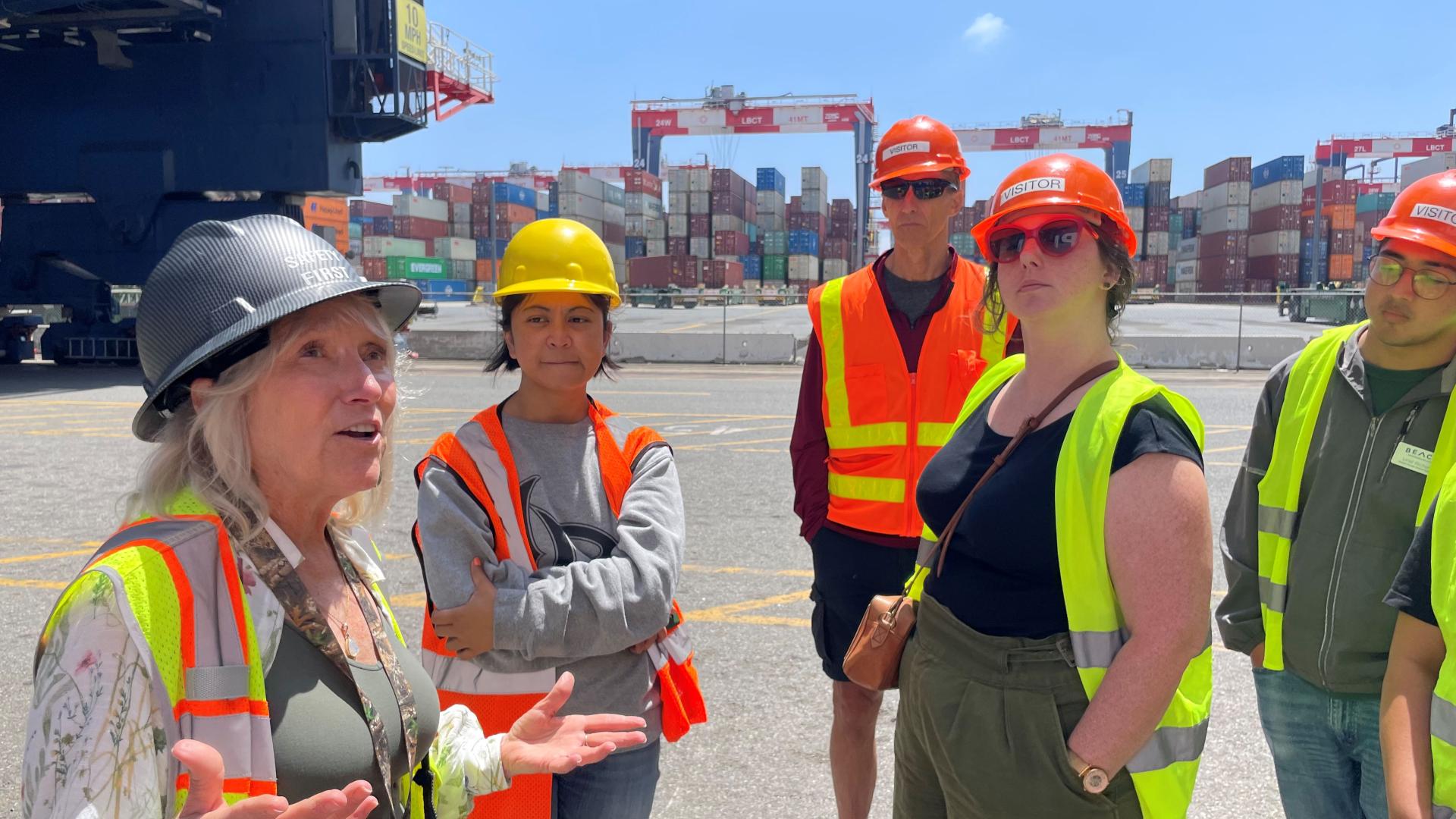 Sustainability Champions in the Long Beach Container Terminal