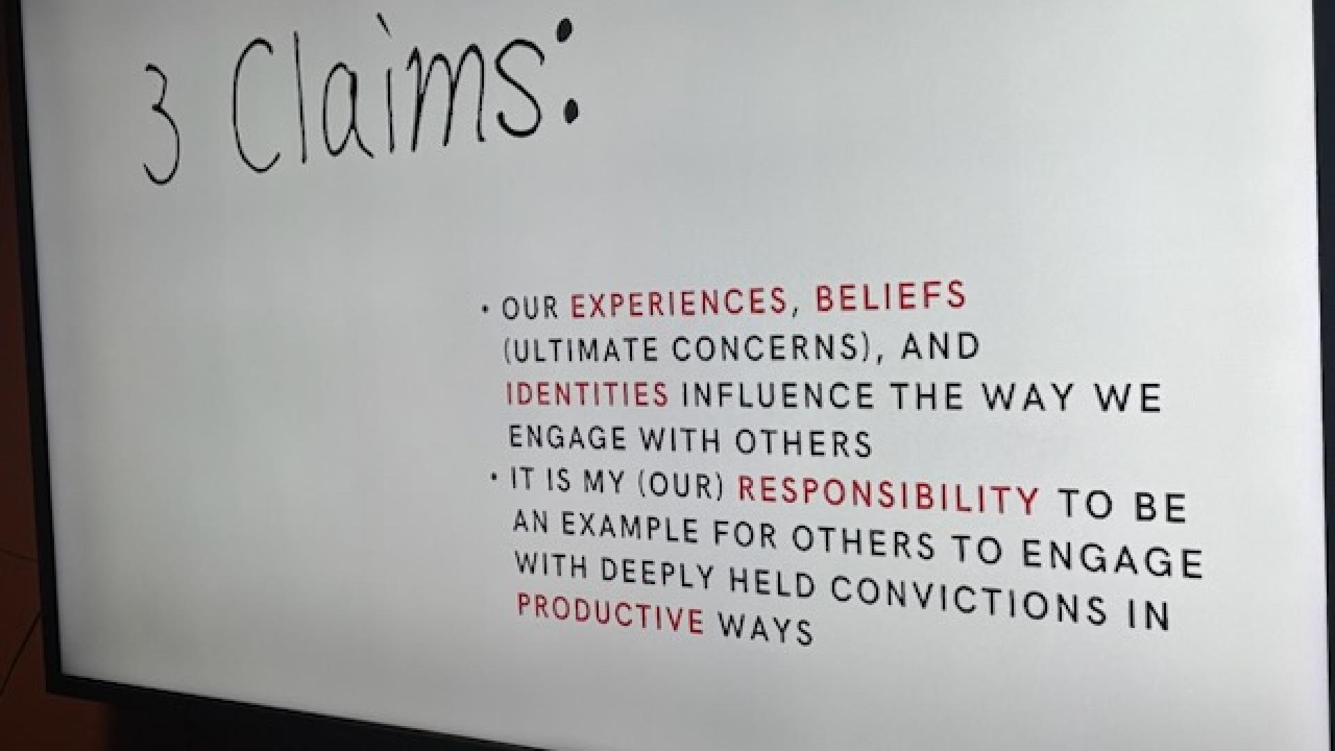 a slide about pluralistic practice