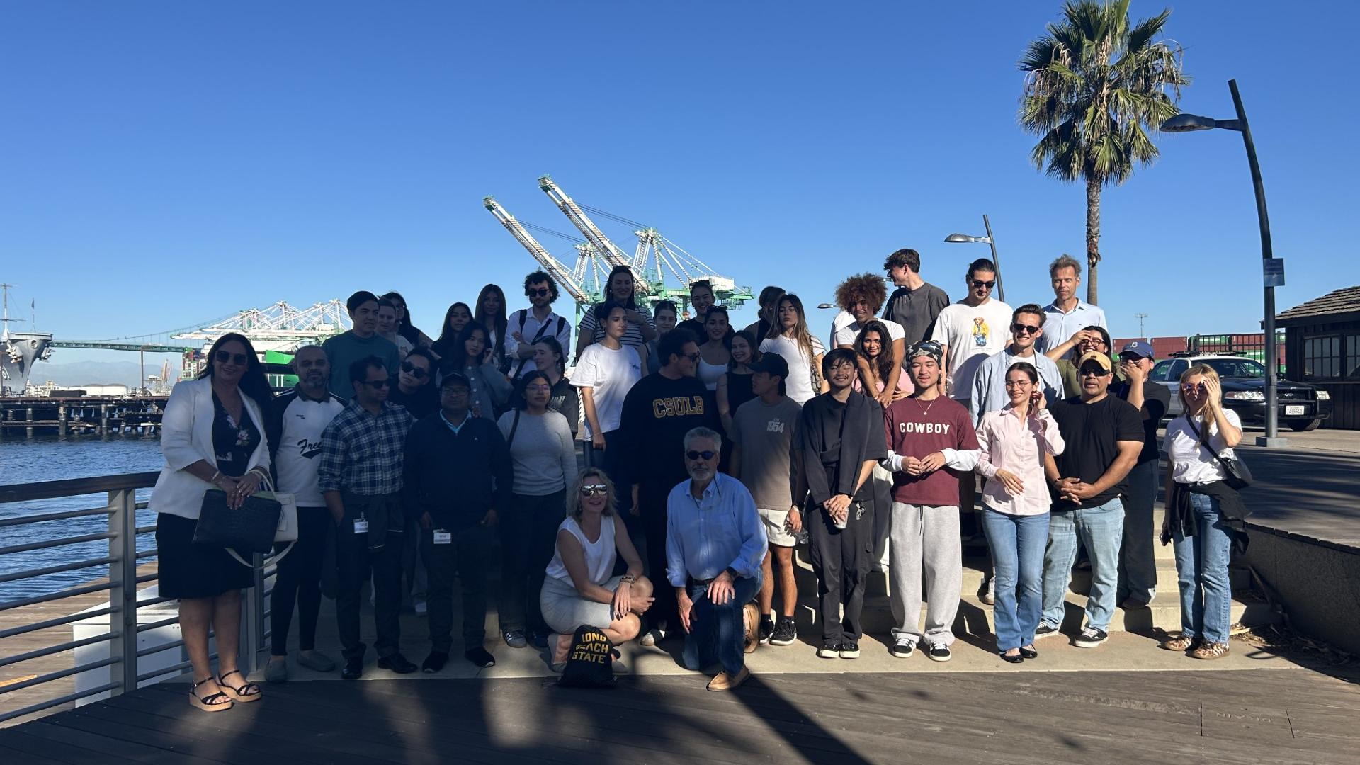 HAW Hamburg and CSULB students  2025