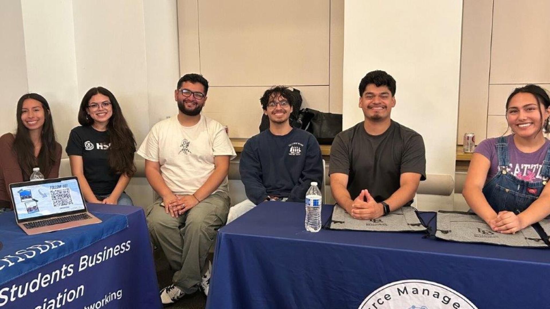 Long Beach City College outreach 2025 Students sitting