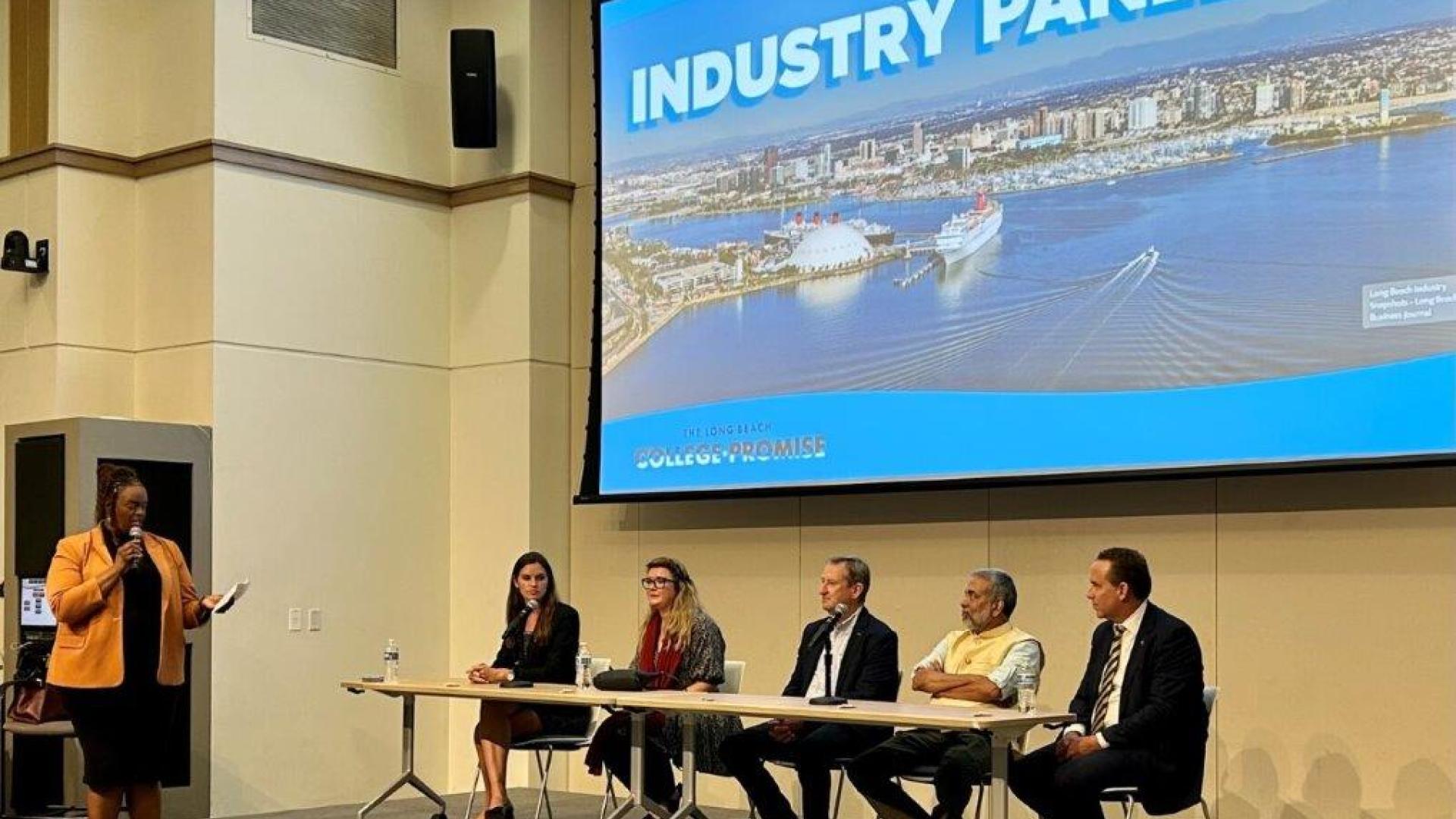 Industry Panel Student Panel Long beach City college CSS outreach 2025 COB