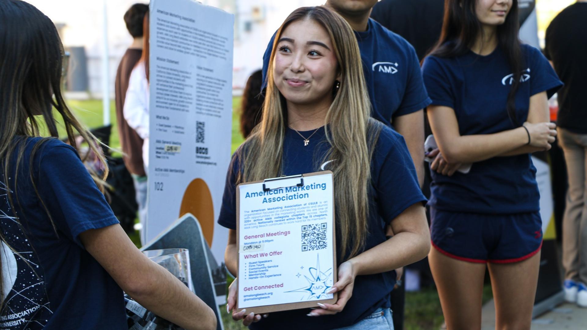 COB CSS get down to business 2026 Spring girl with flyer