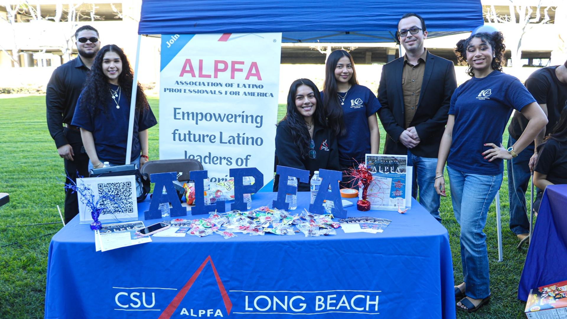 COB CSS get down to business 2026 Spring Event Table with students
