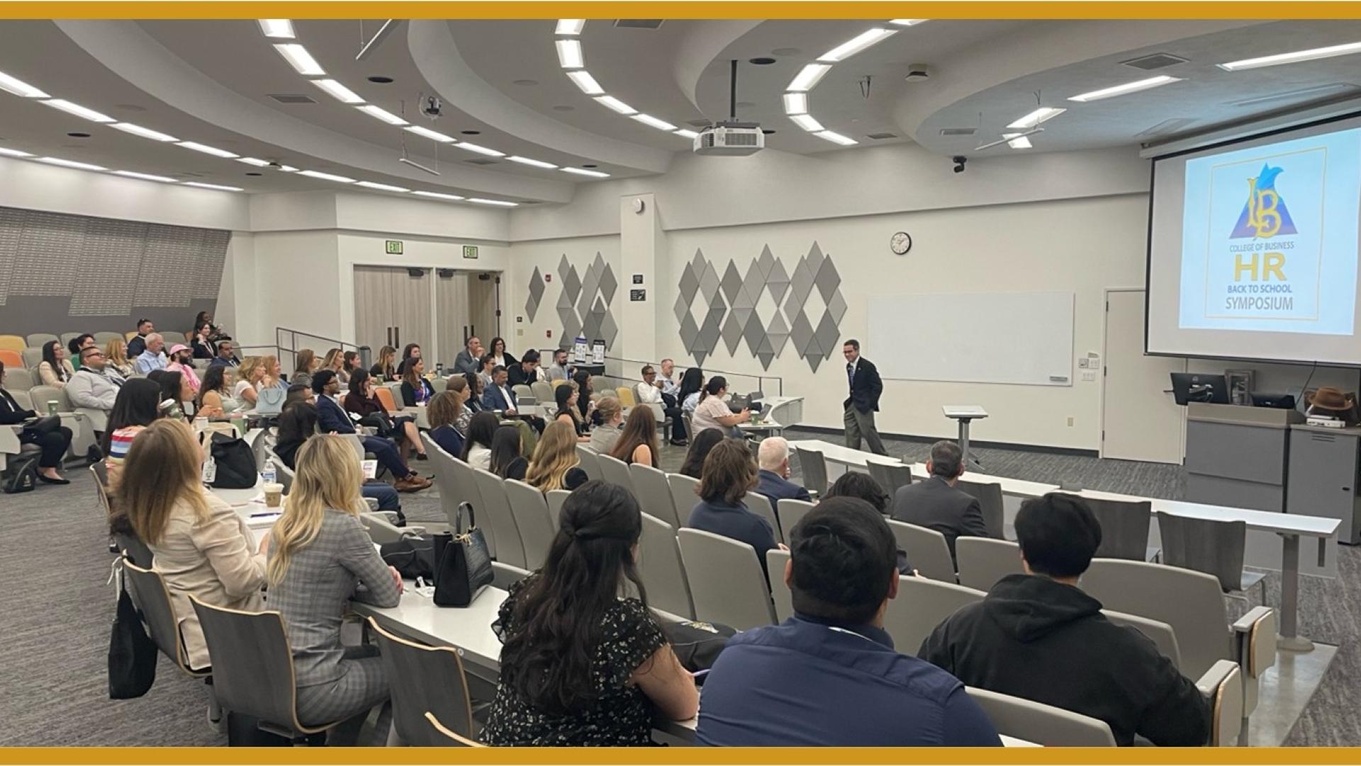  Dean Mark Suazo in the keynote opening session