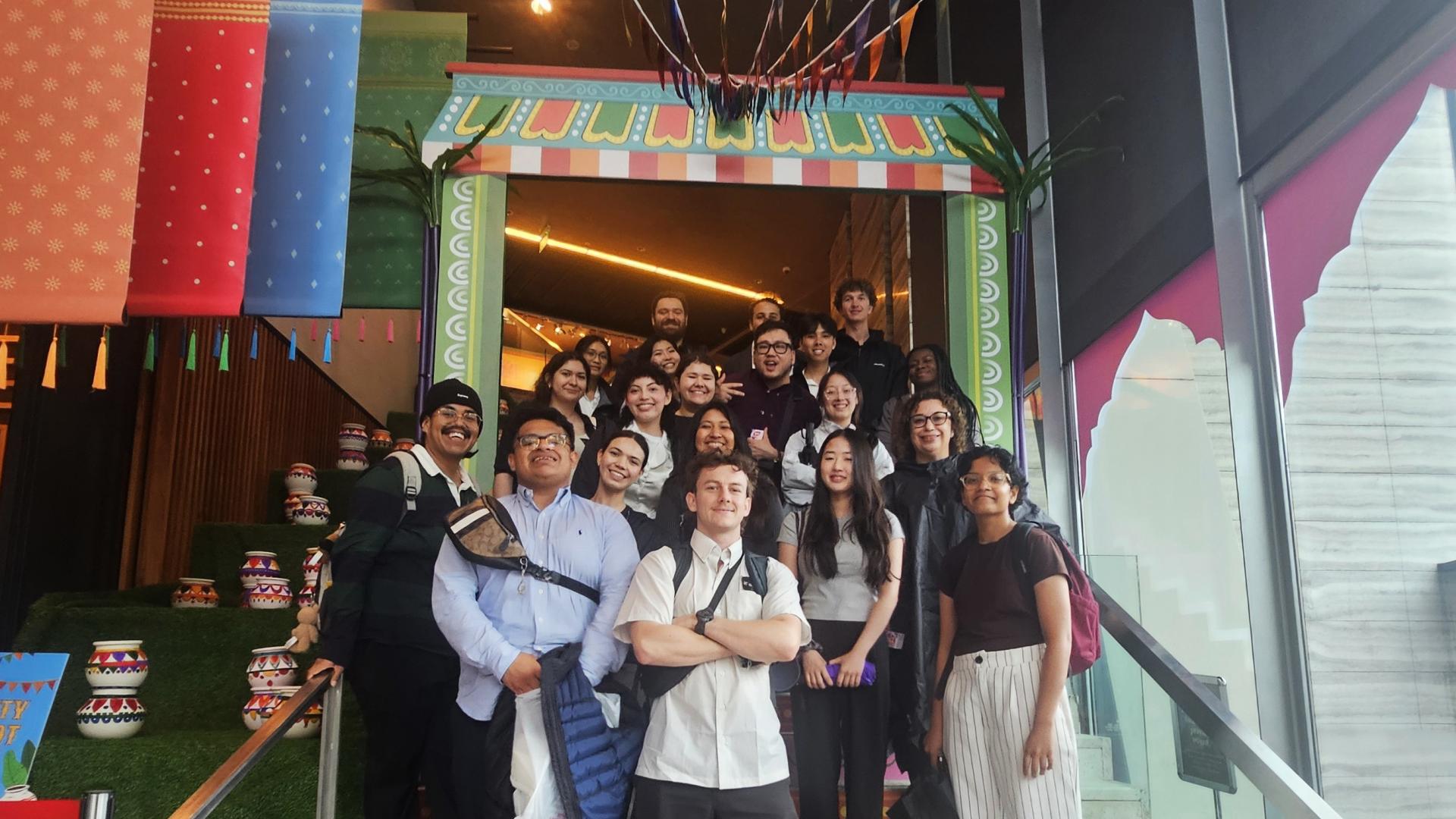 Historical site Jonathan Phan professor and Unknown students on IB  trip to Singapore 2026