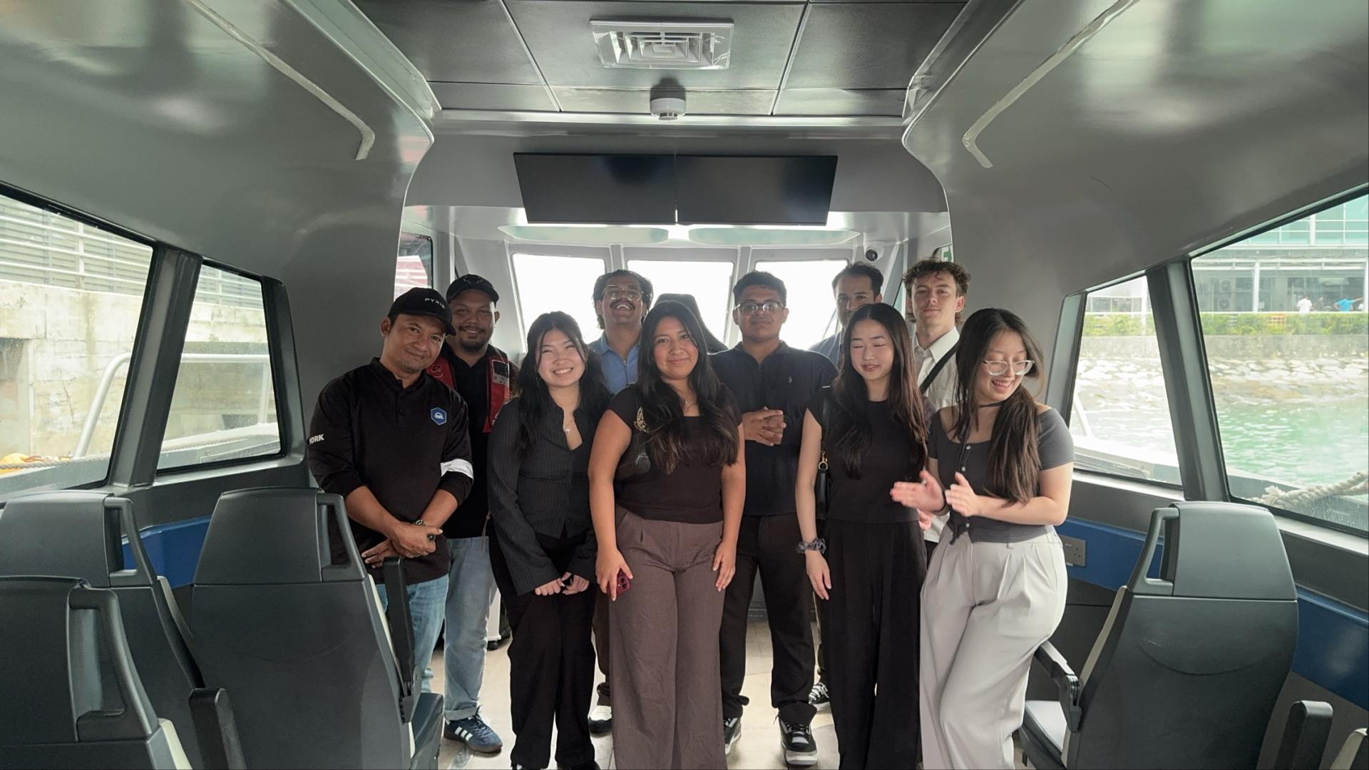 IB trip Jonathan Phan professor and Unknown students on IB  trip to Singapore 2026