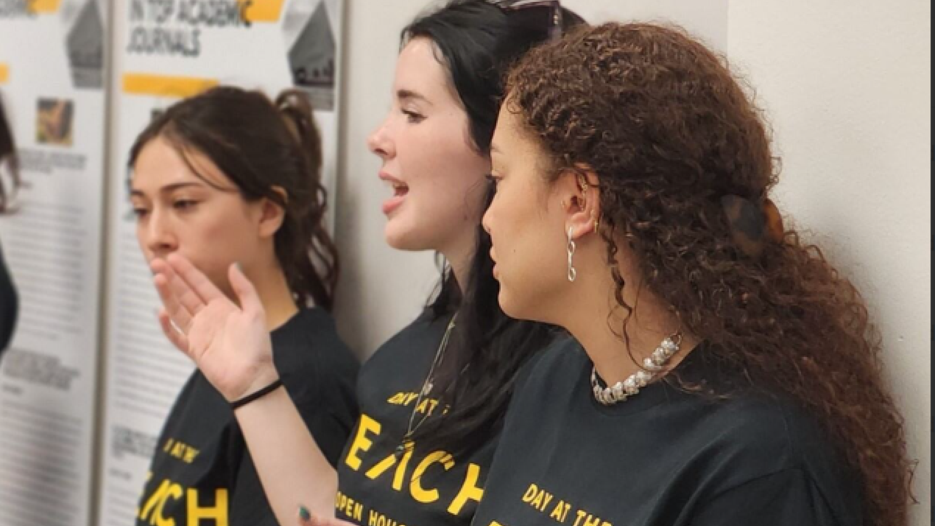 Marketing Students  at day at the beach