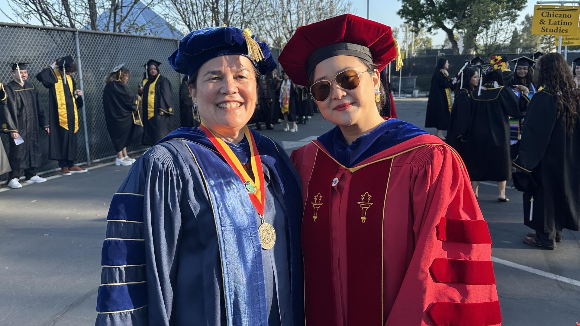 professors in regalia