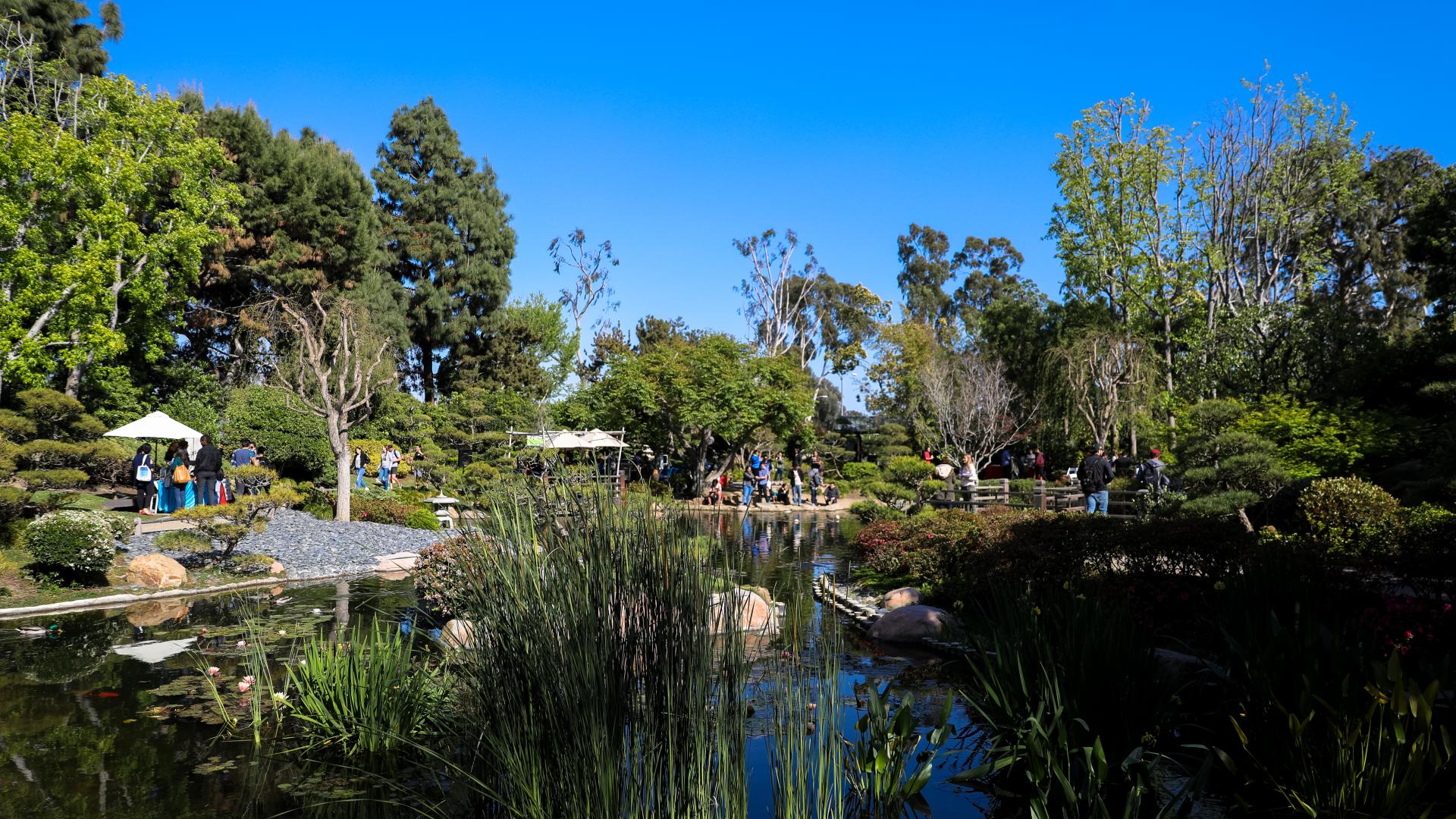 CSULB Green Generation Mixer and Sustainability Project Showcase - Japanese Garden