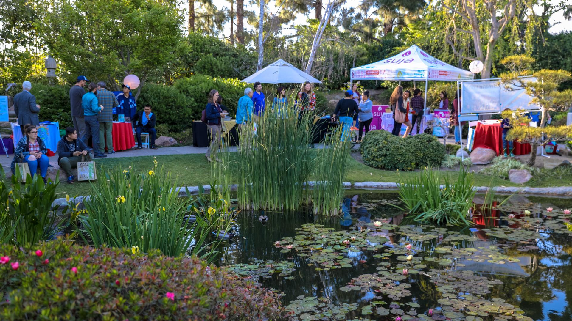 CSULB Green Generation Mixer and Sustainability Project Showcase - Japanese Garden