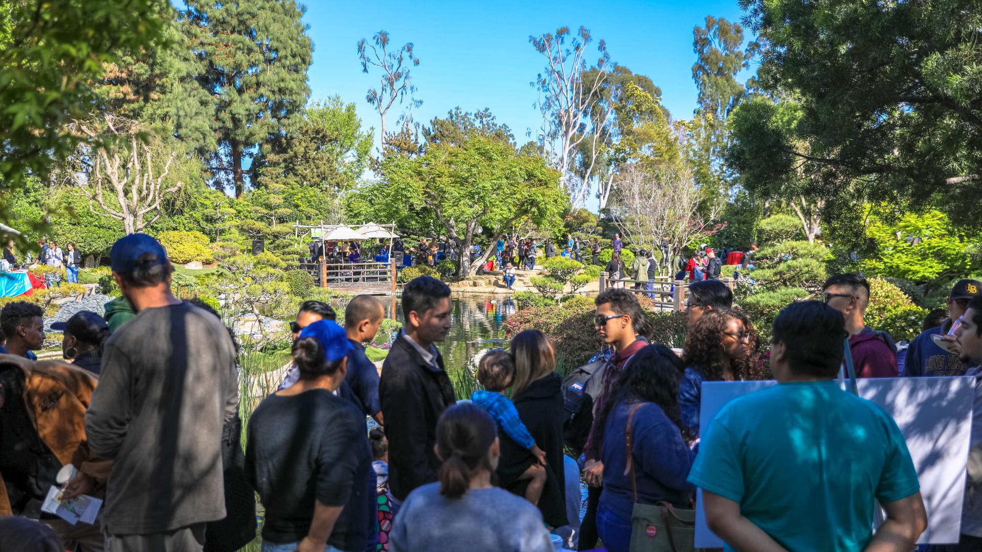 CSULB Green Generation Mixer and Sustainability Project Showcase - Japanese Garden