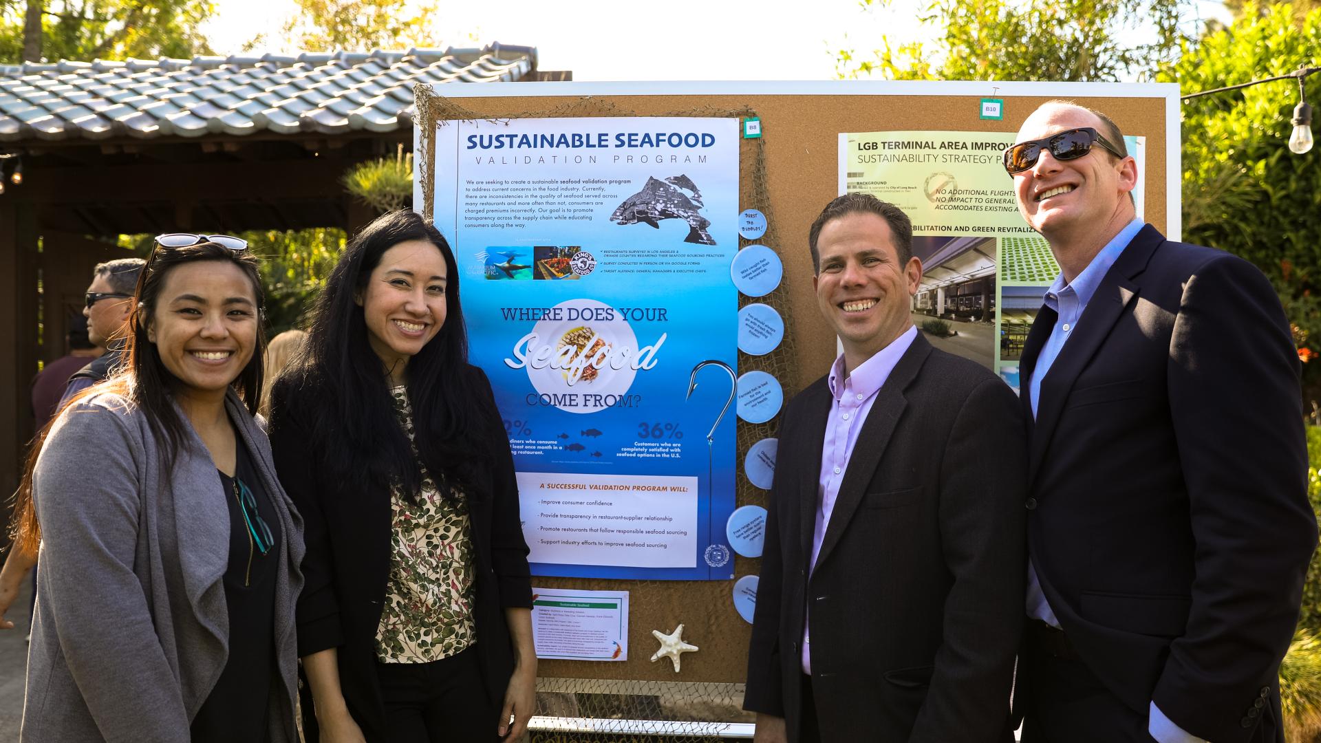 CSULB Green Generation Mixer and Sustainability Project Showcase - SMBA Students