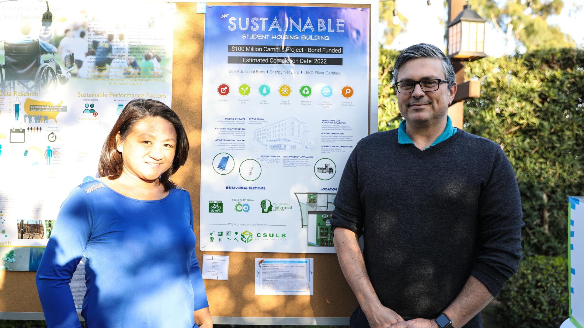 CSULB Green Generation Mixer and Sustainability Project Showcase - SMBA Students