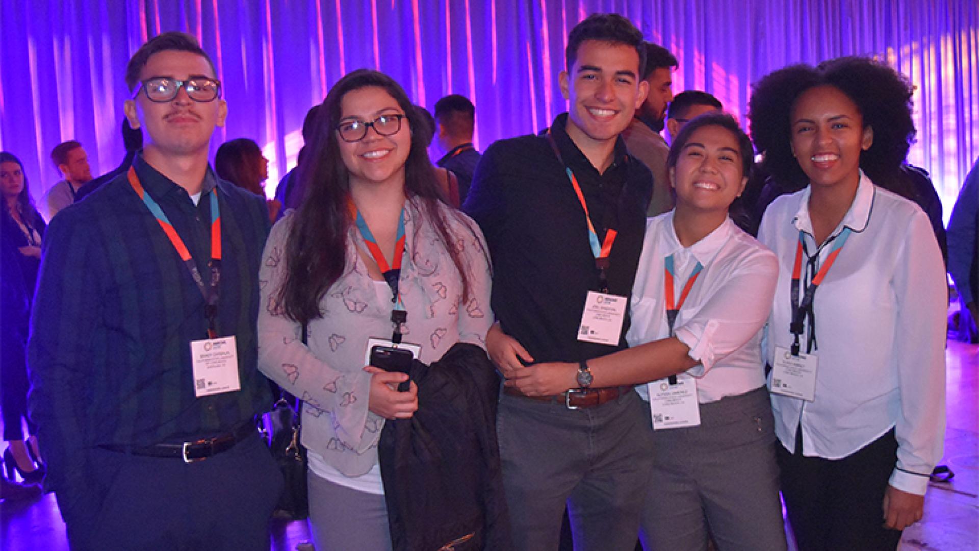 Brady Carbajal, Elizabeth Gutierrez, Joel Sandoval, Alyssa Gimenez and Elroi Kibret Brady Carbajal, Elizabeth Gutierrez, Joel Sandoval, Alyssa Gimenez and Elroi Kibret