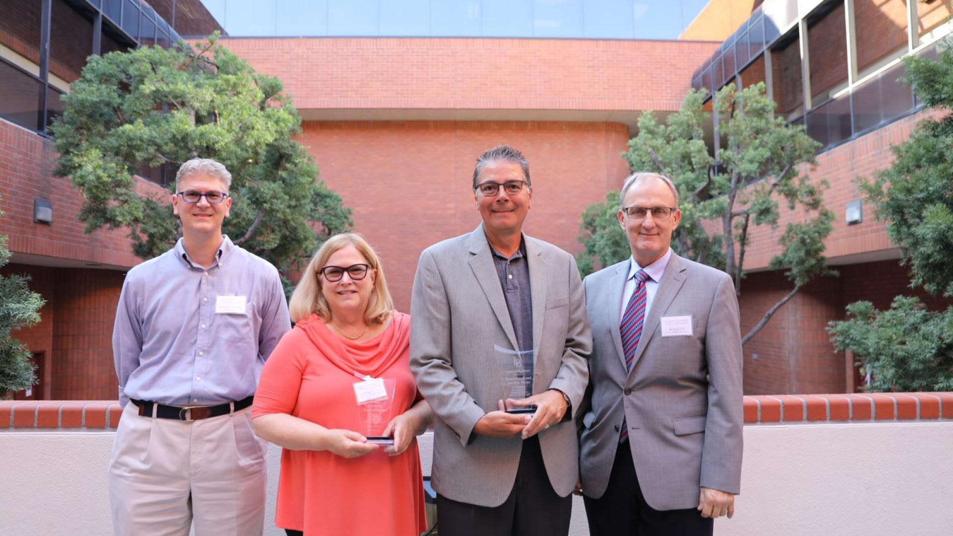 Professor Ammerman and Bloomberg Donors with Dean Solt