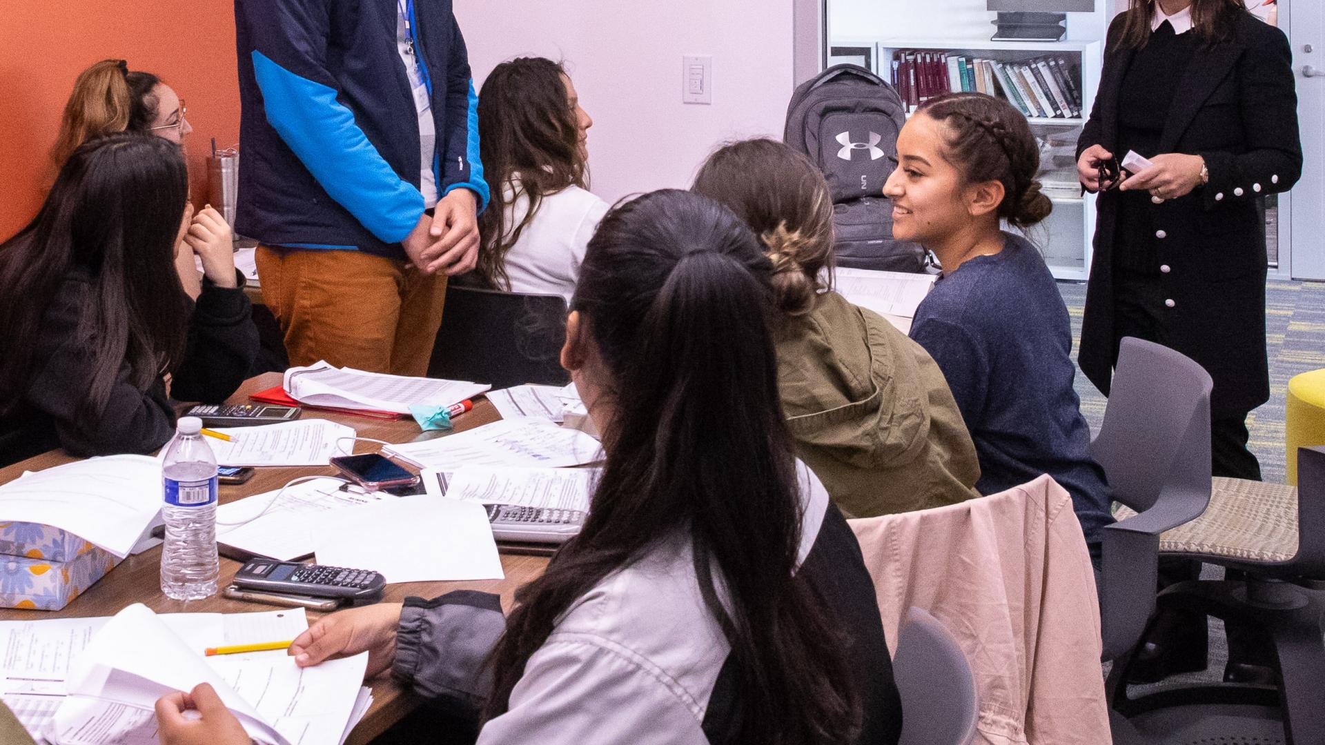 Lt. Gov. Eleni Kounalakis visits campus