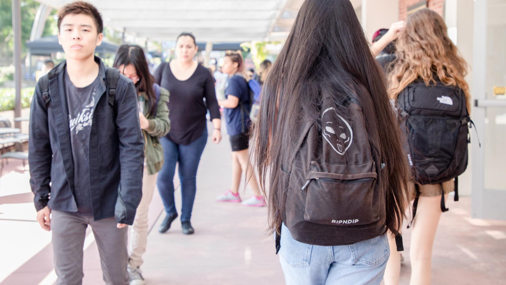 Students head back to school on first day