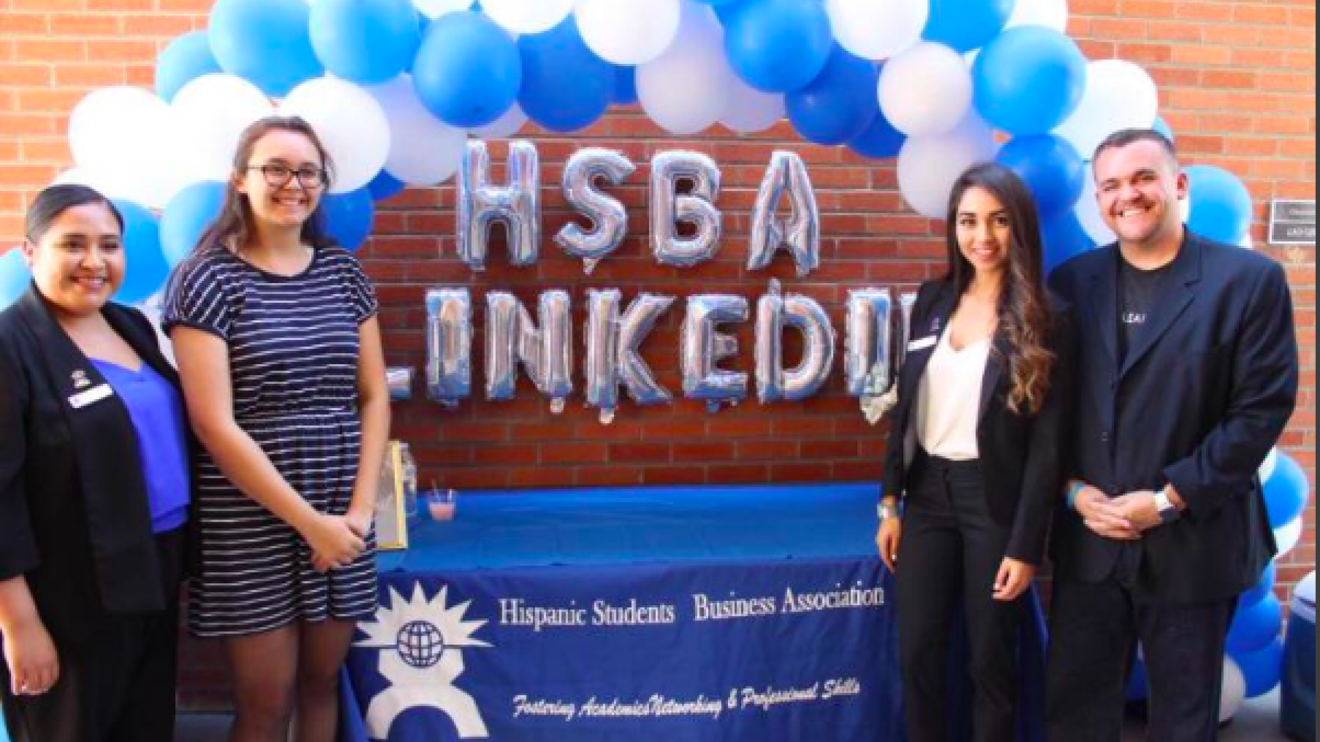 Hispanic Students Business Association Table