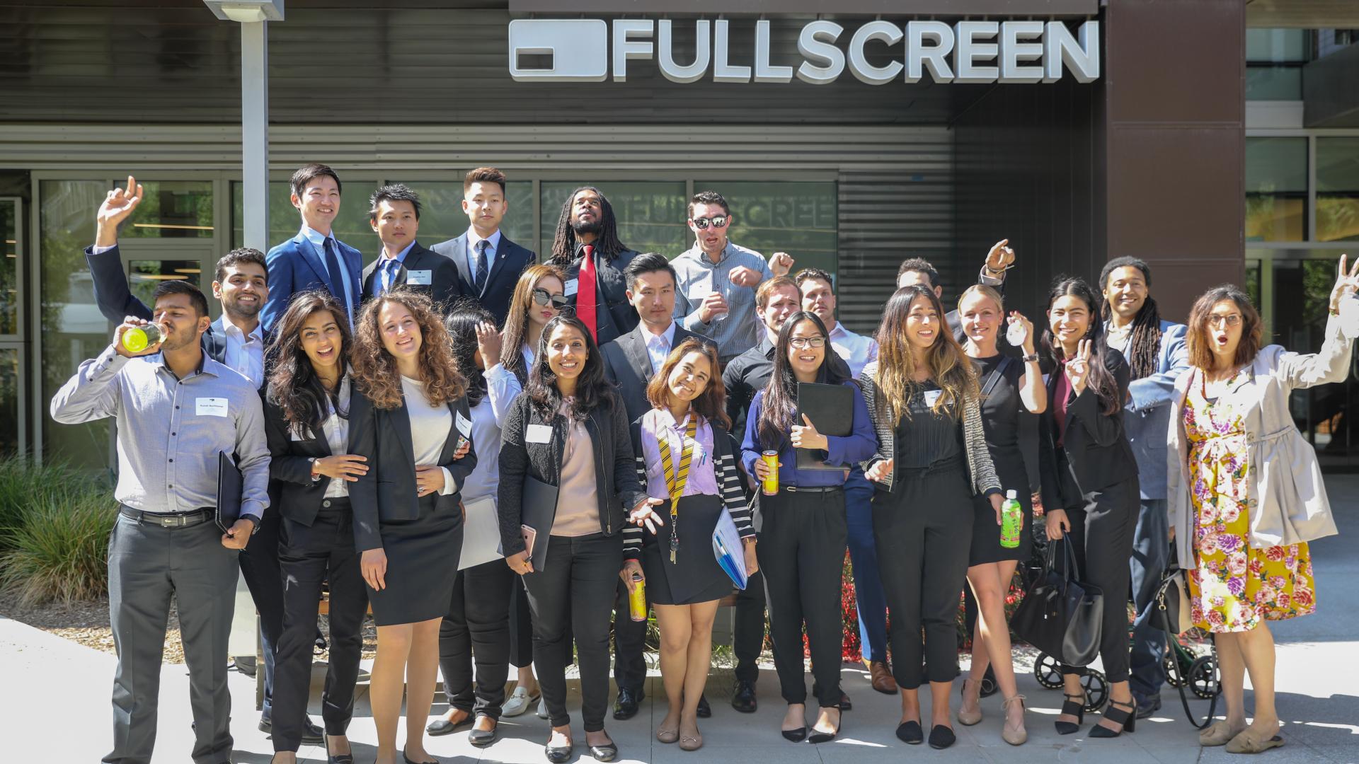 Fullscreen Media Tour with Accelerated MBA Students Part 2