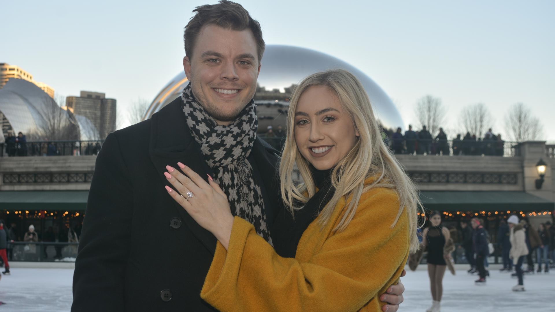 Joey and Jayme Proposal in Chicago