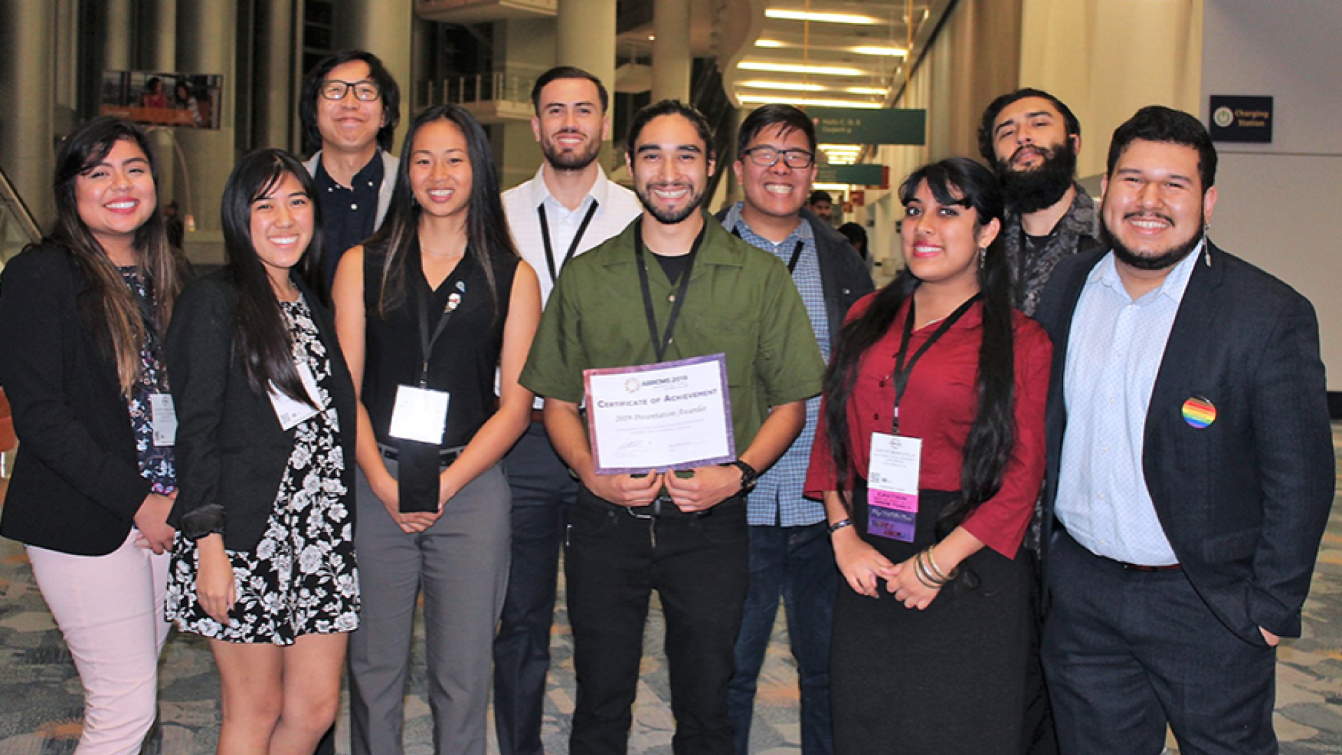 MARC U*STAR Cohort presenting at ABRCMS, research conference in Anaheim