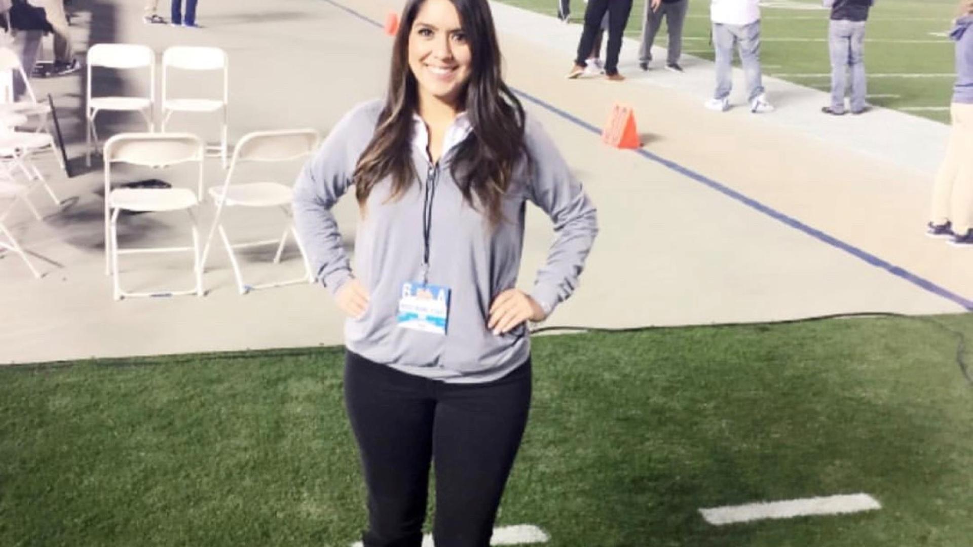 On the field at UCLA