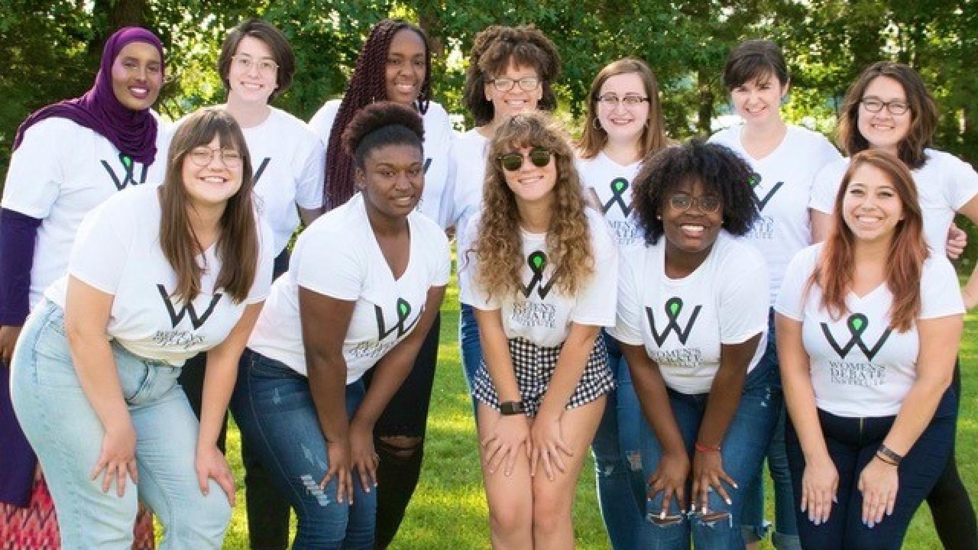 The Women’s Debate Institute Collegiate Scholars class of 2018.