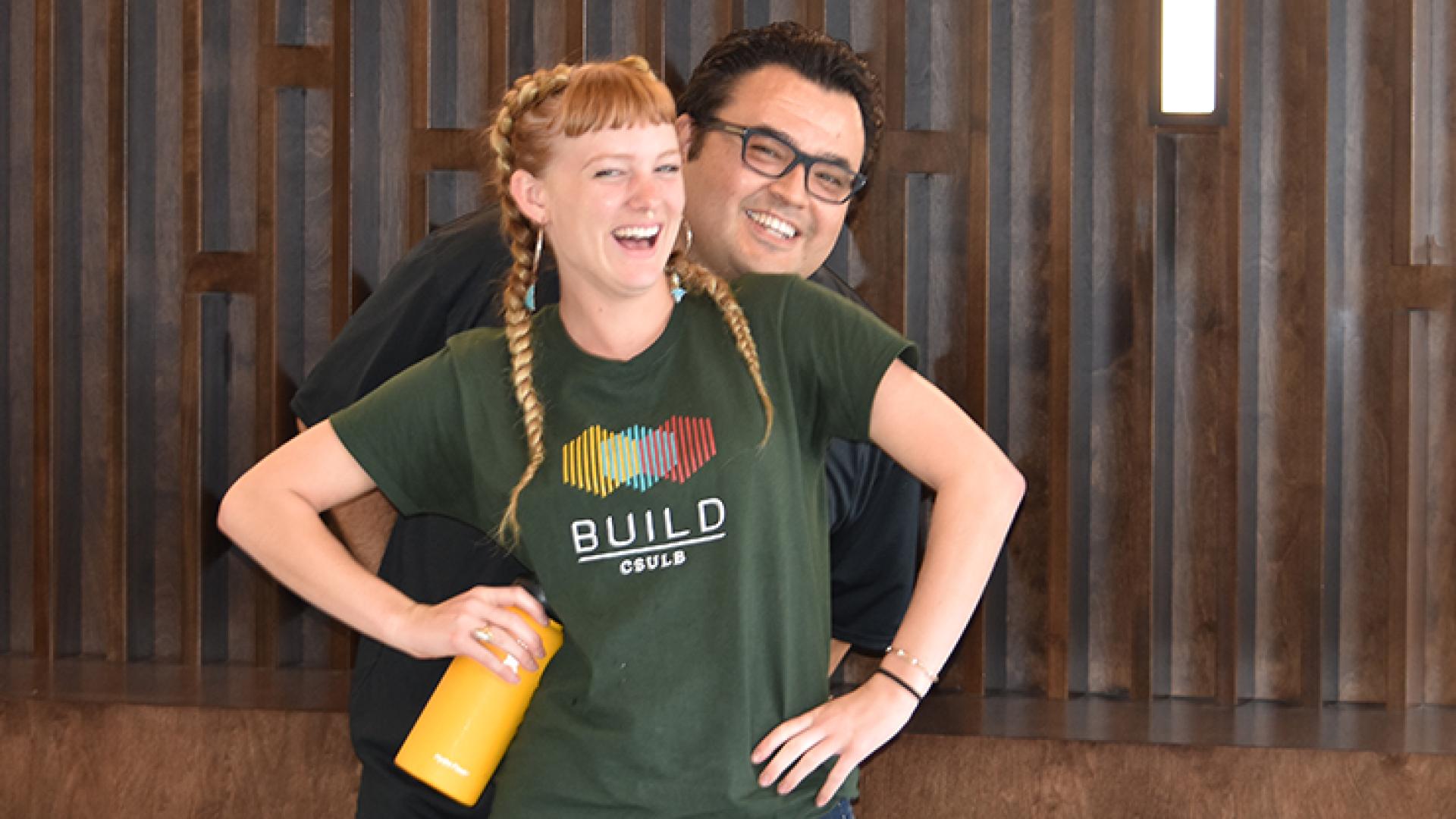 BUILD Scholar Yohanna Brown and her Mentor Dr. Arturo Zavala BUILD Scholar Yohanna Brown and her Mentor Dr. Arturo Zavala