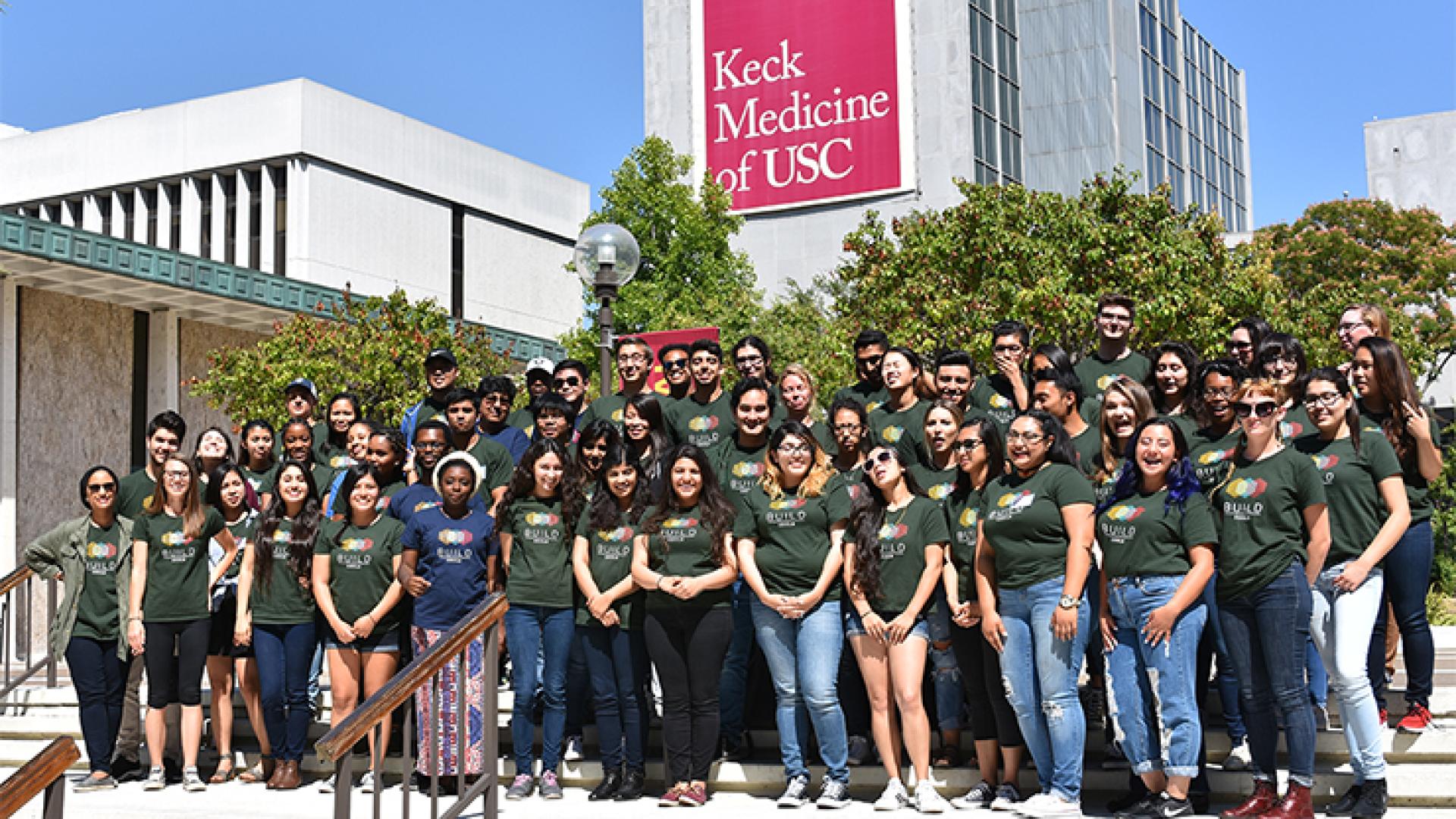 CSULB BUILD students at USC 2017