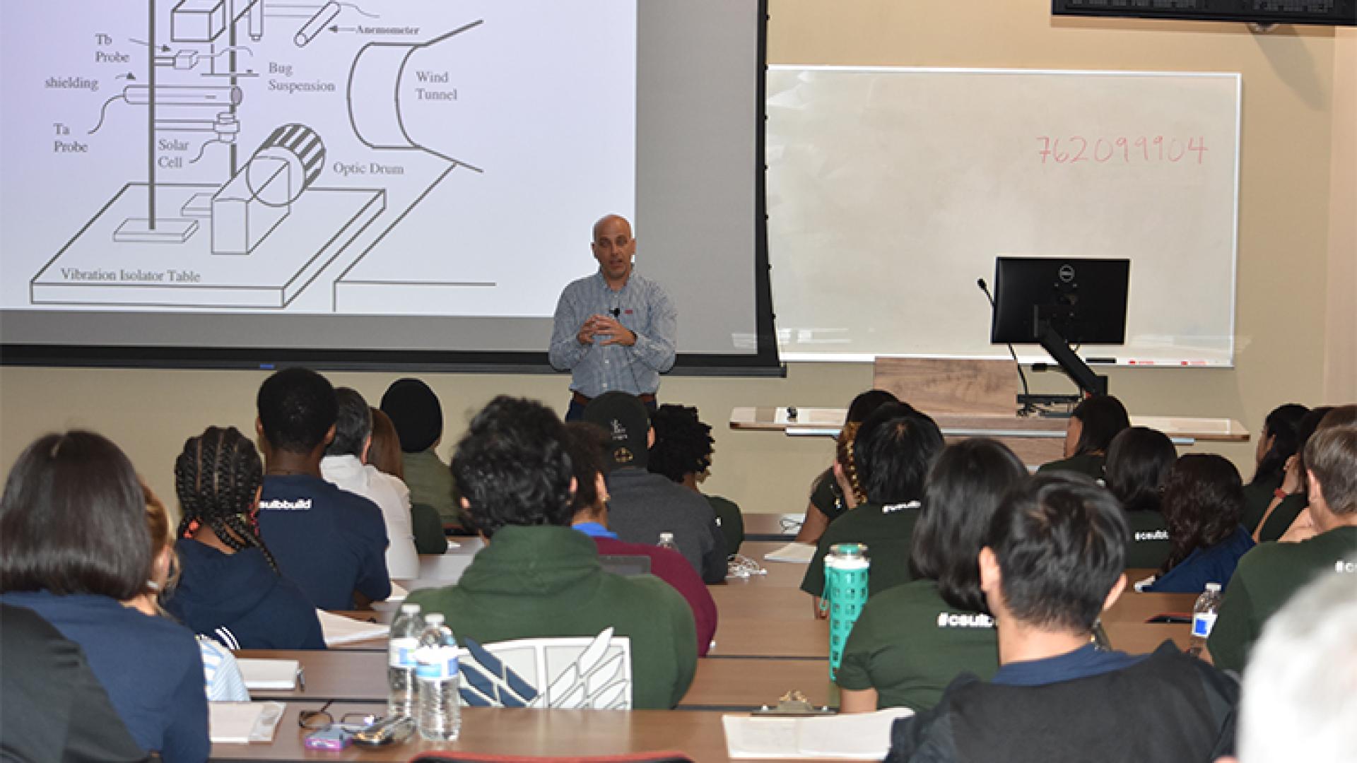 CSULB BUILD listening to USC faculty presentation 2017 CSULB BUILD listening to USC faculty presentation 2017