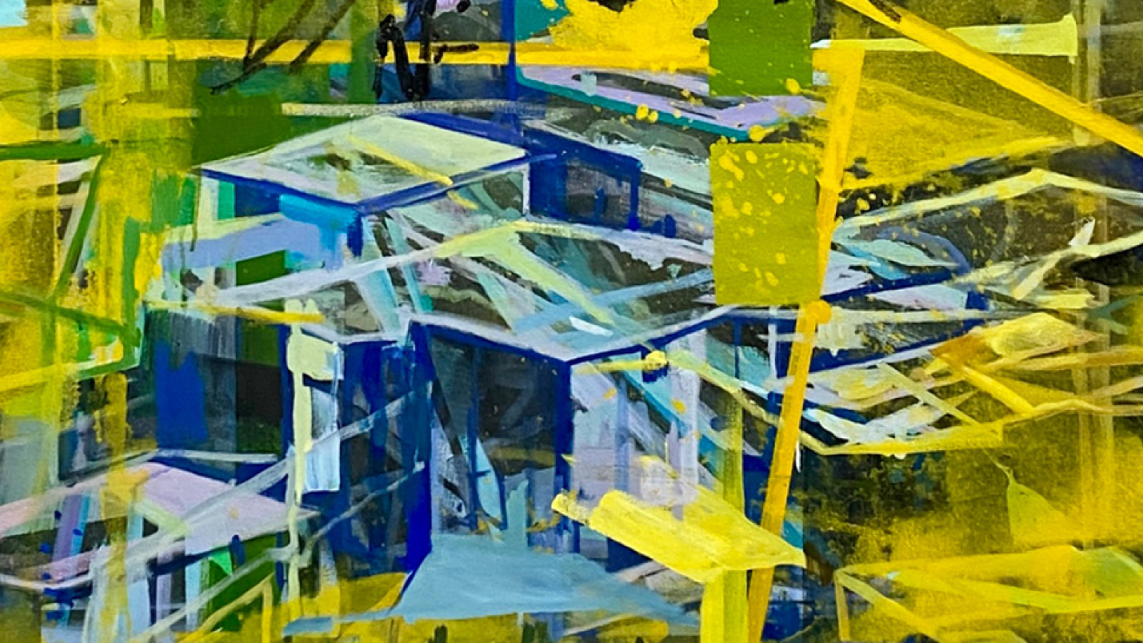 Banner Marie Thibeault exhibition Radiant Rupture