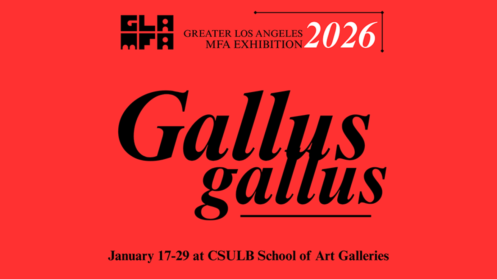 GLMAFA 2026 banner