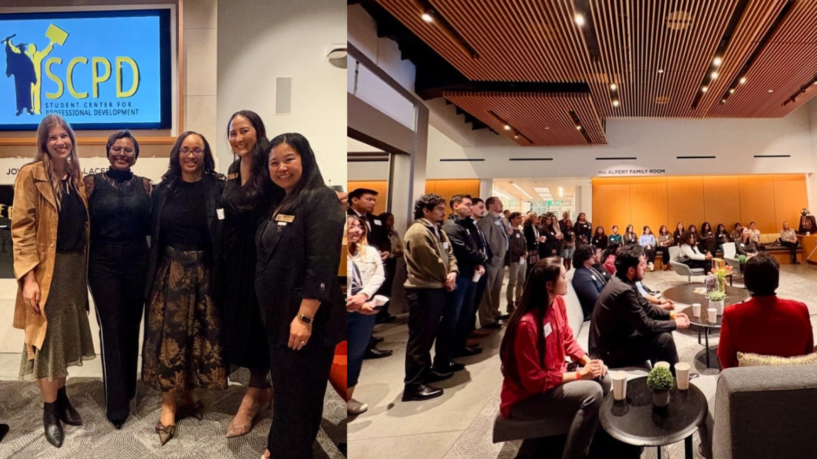 SCPD’s 40th Anniversary Celebration Collage of event people