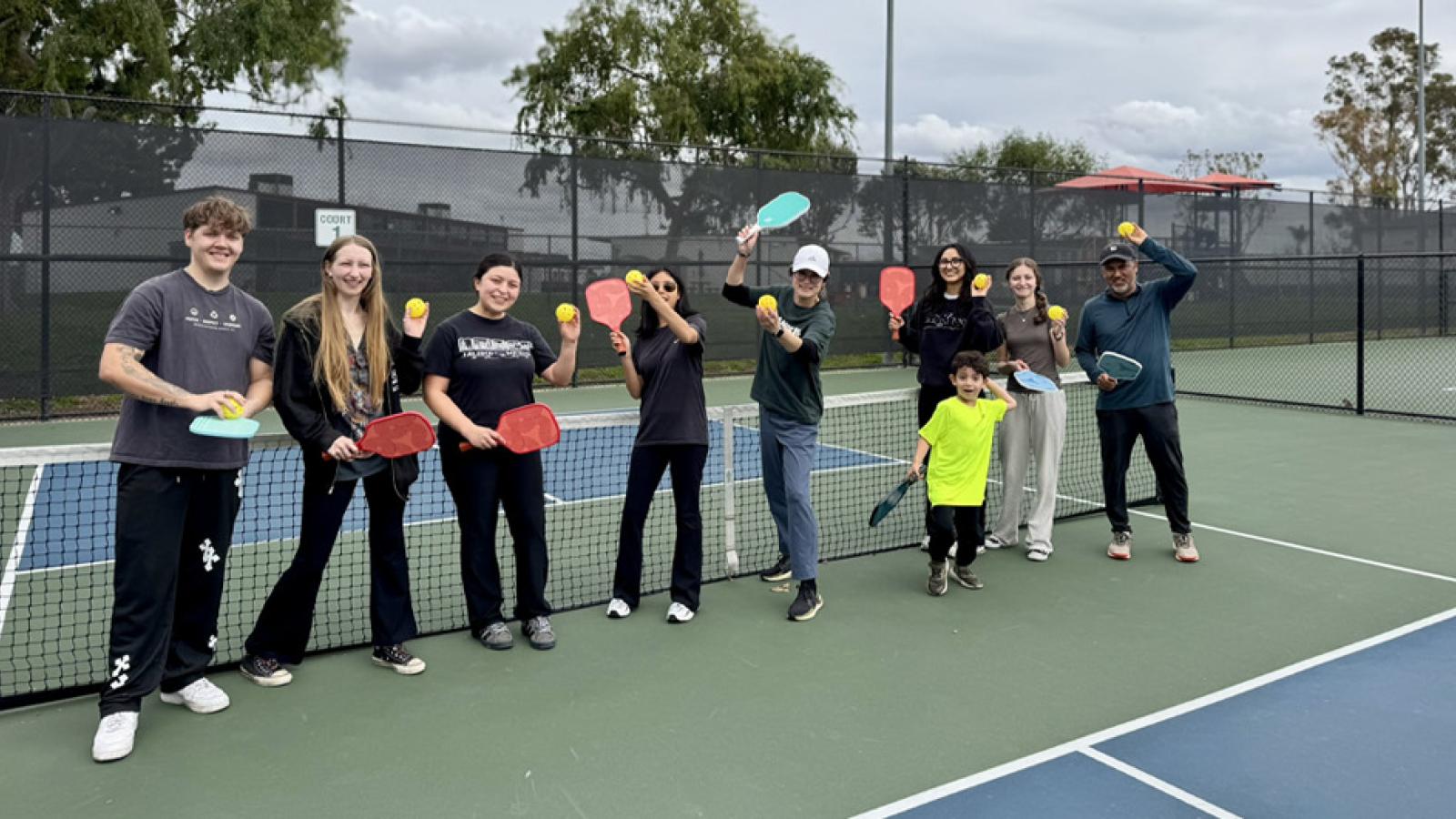 pickleball mixer participants