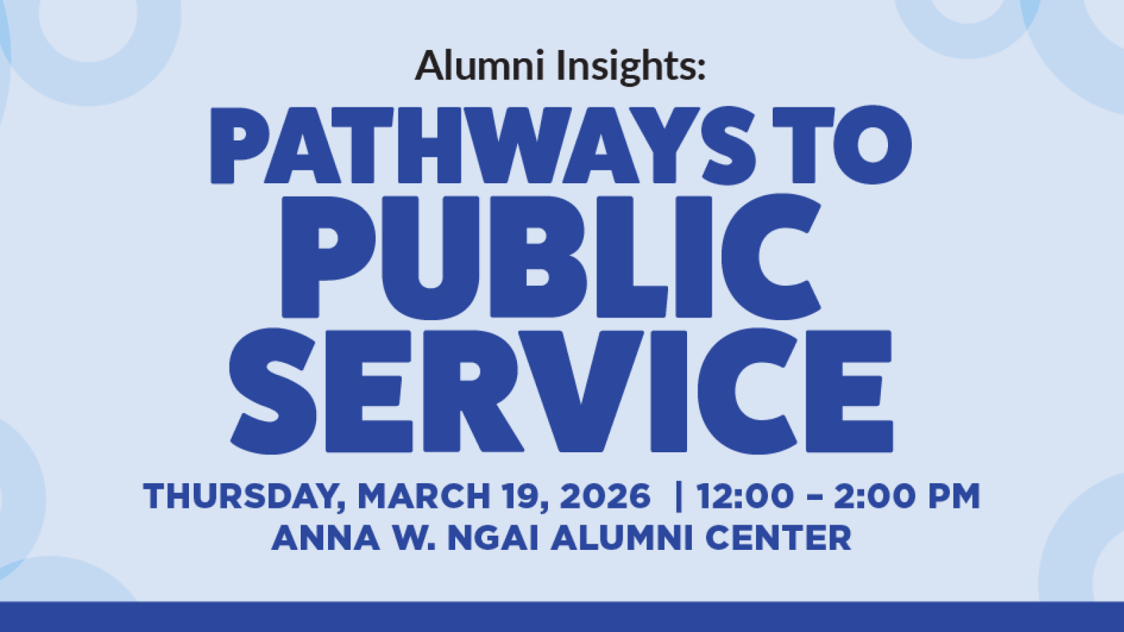 Pathways to Public Service