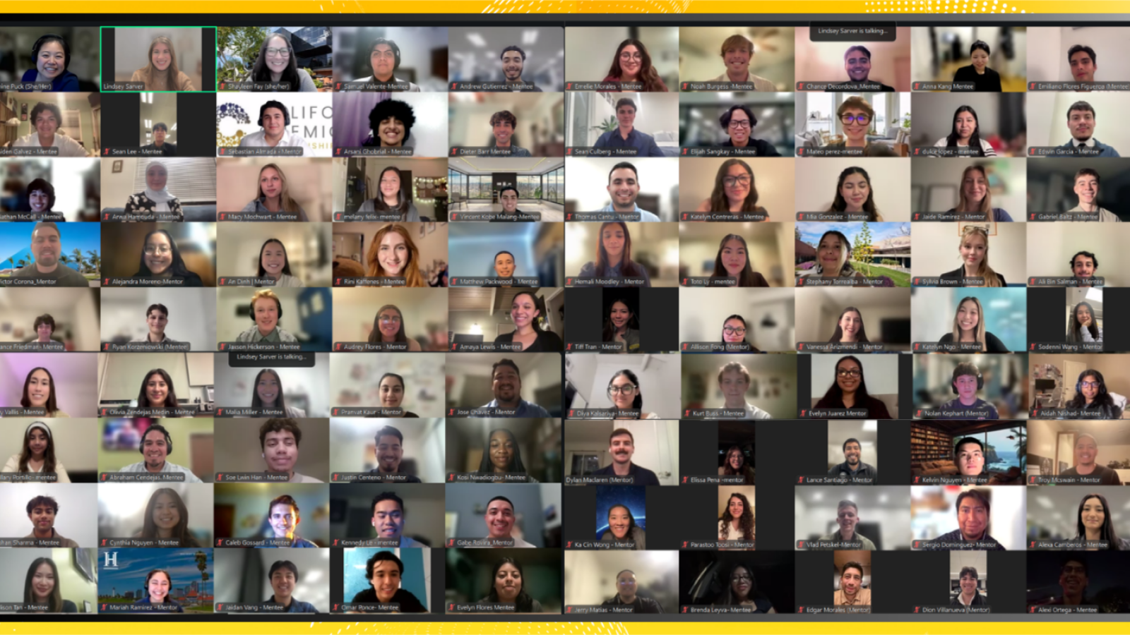 JMP Mixer ZOOM faces online meeting