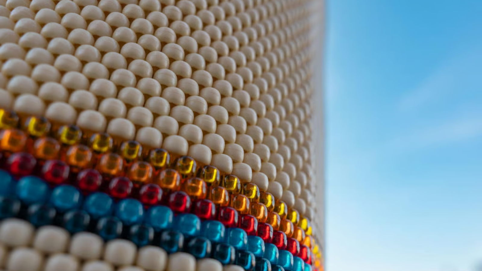 Native American Bead Art, Anti-ICE