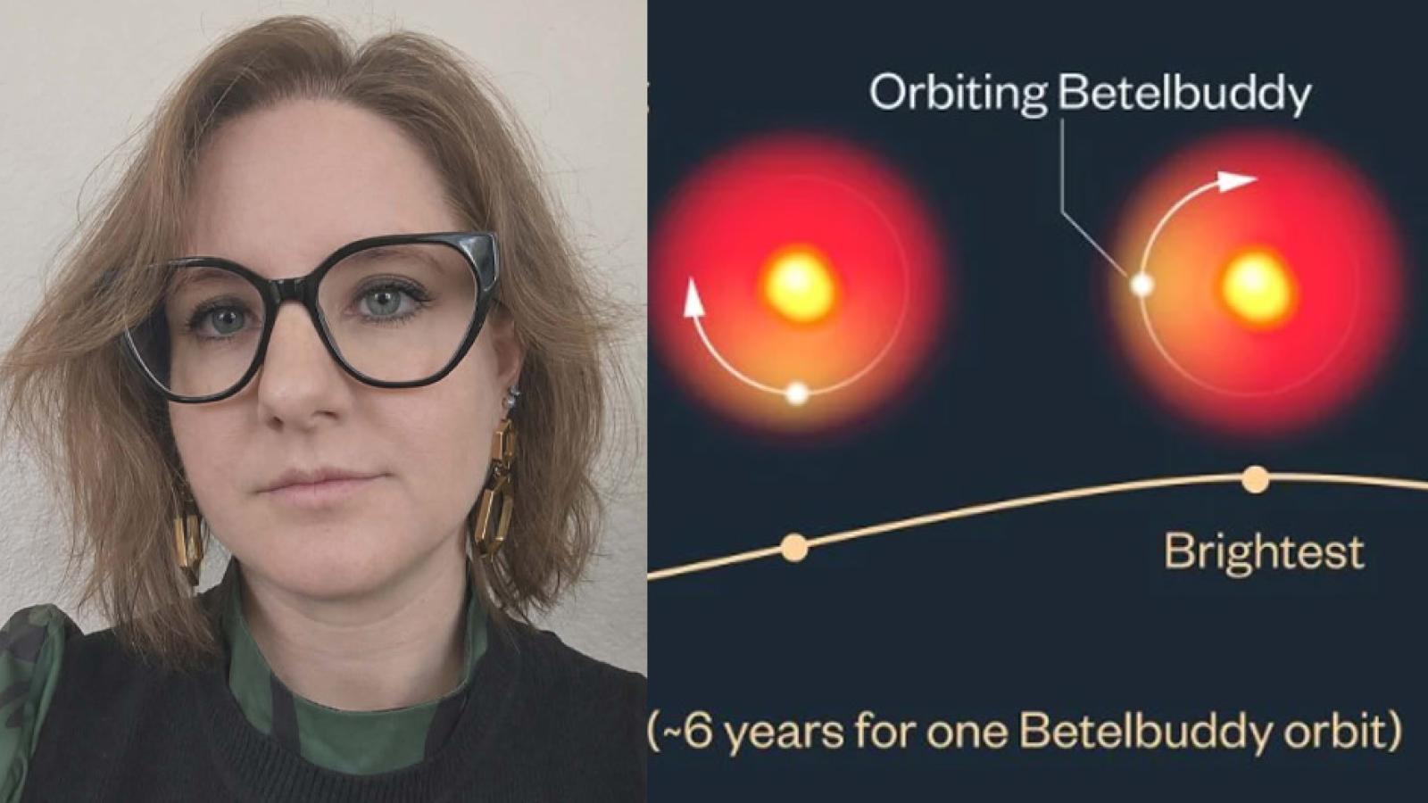 Meridith Joyce, and brightness of Betelgeuse over time