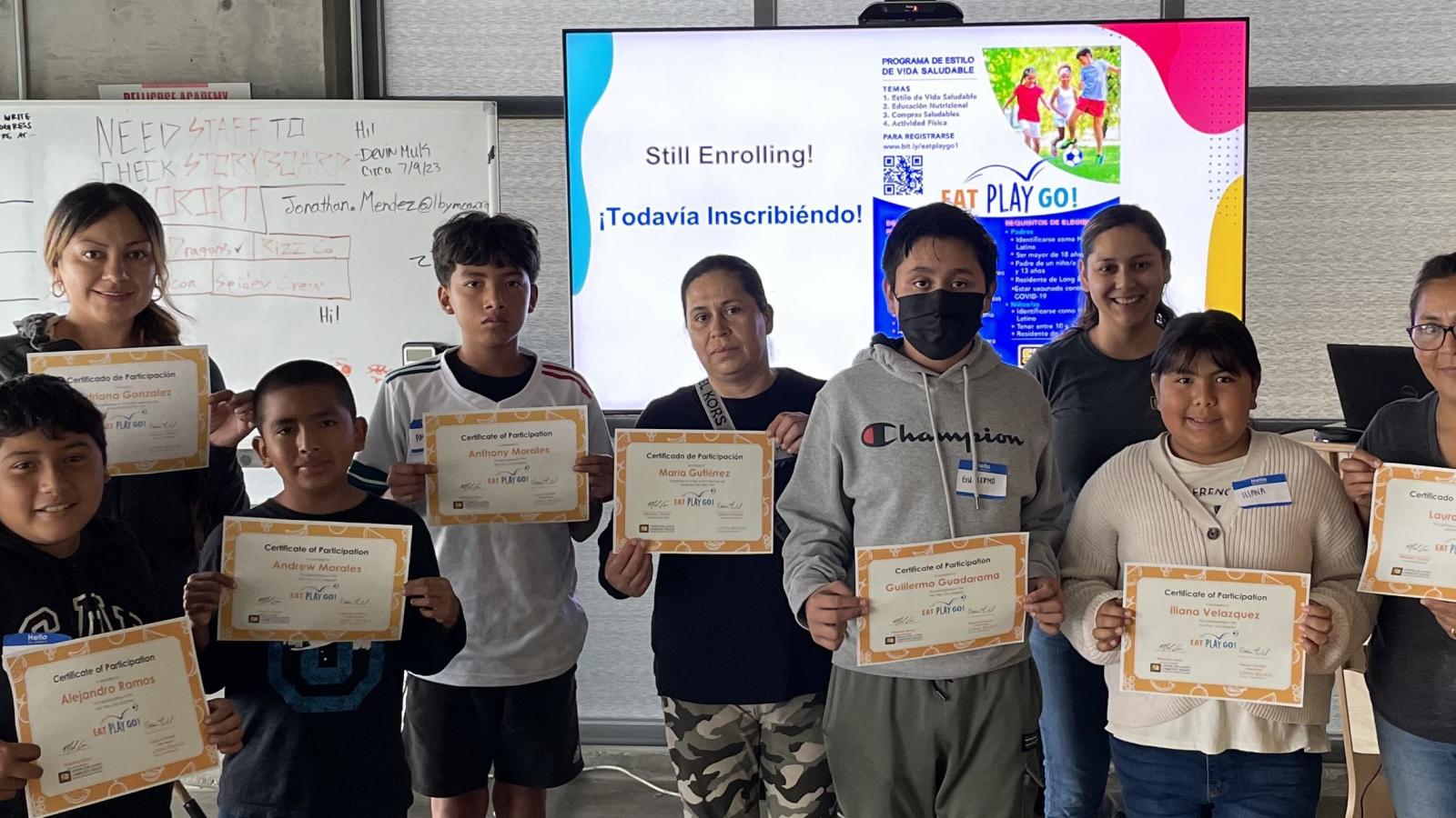 Group of EPG participants