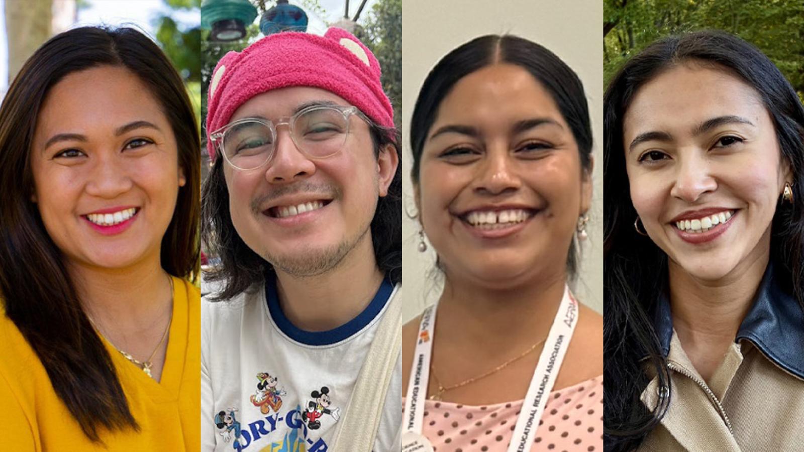 Janel Ancayan, Will Buckley, Zulema Morales, and Jessica Mendoza