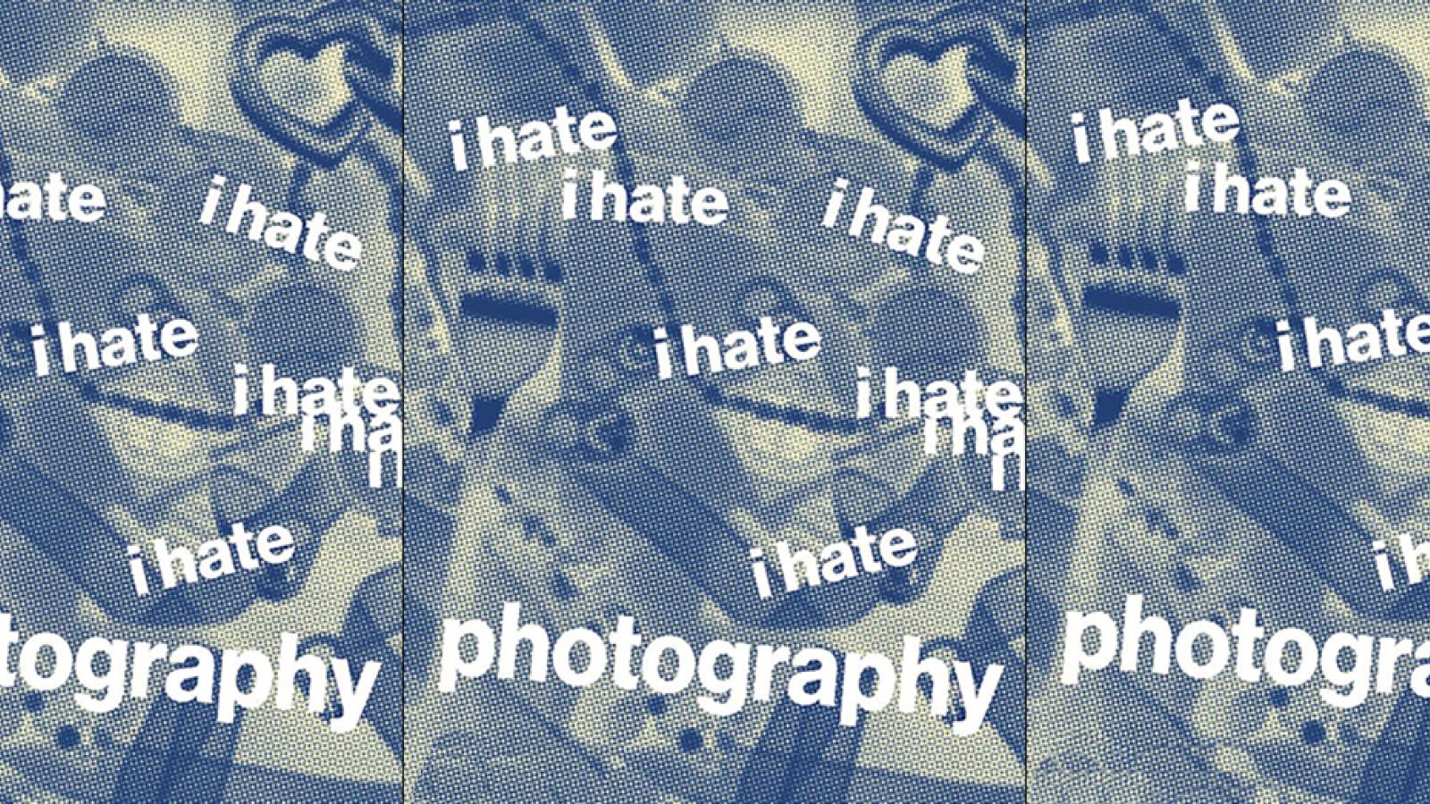 I hate photography banner