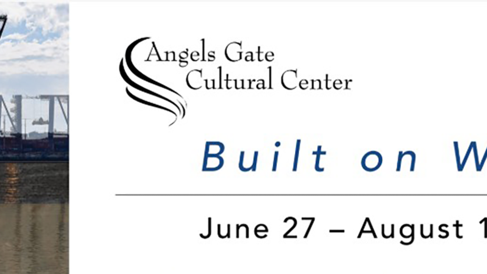 built on water banner