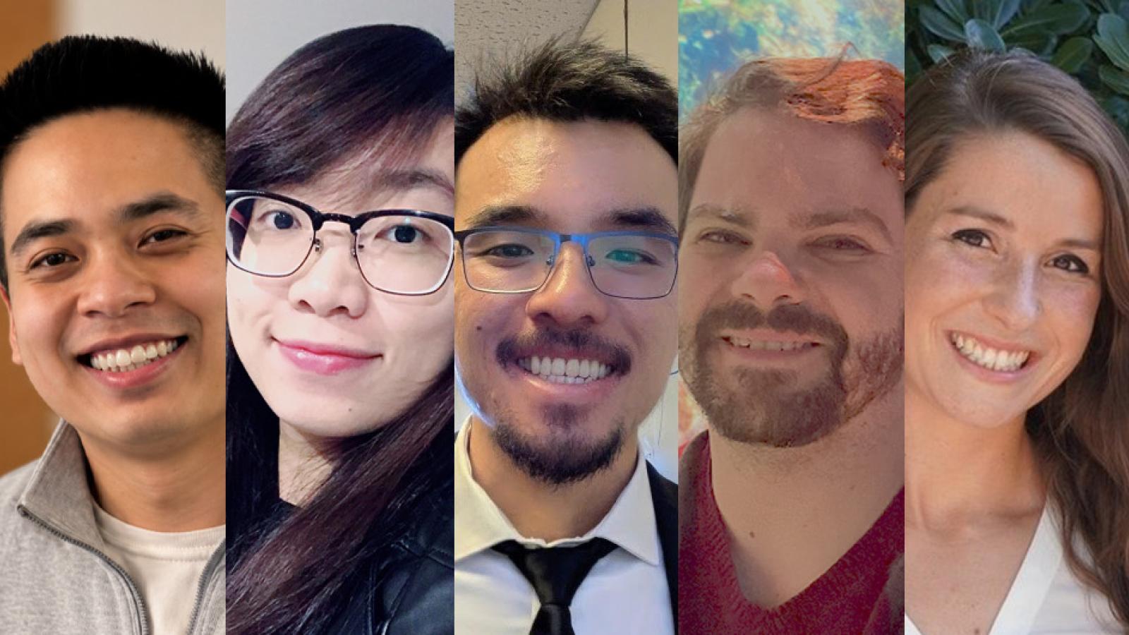 Andrew Le, Thuy Le, Brian Tran, Jared Goldberg, Alex McInturf