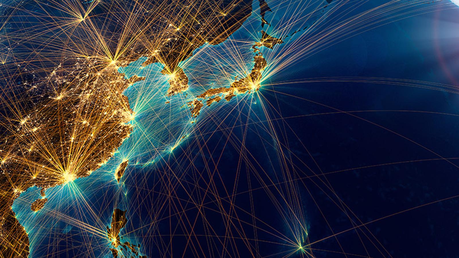 global representation of asia