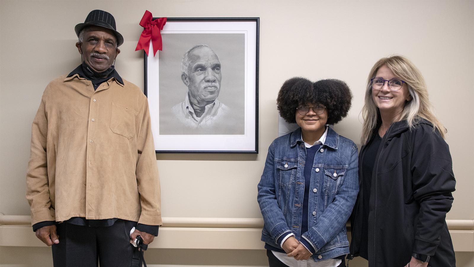 Charles Smart, Nyah Bester and Marian Stewart