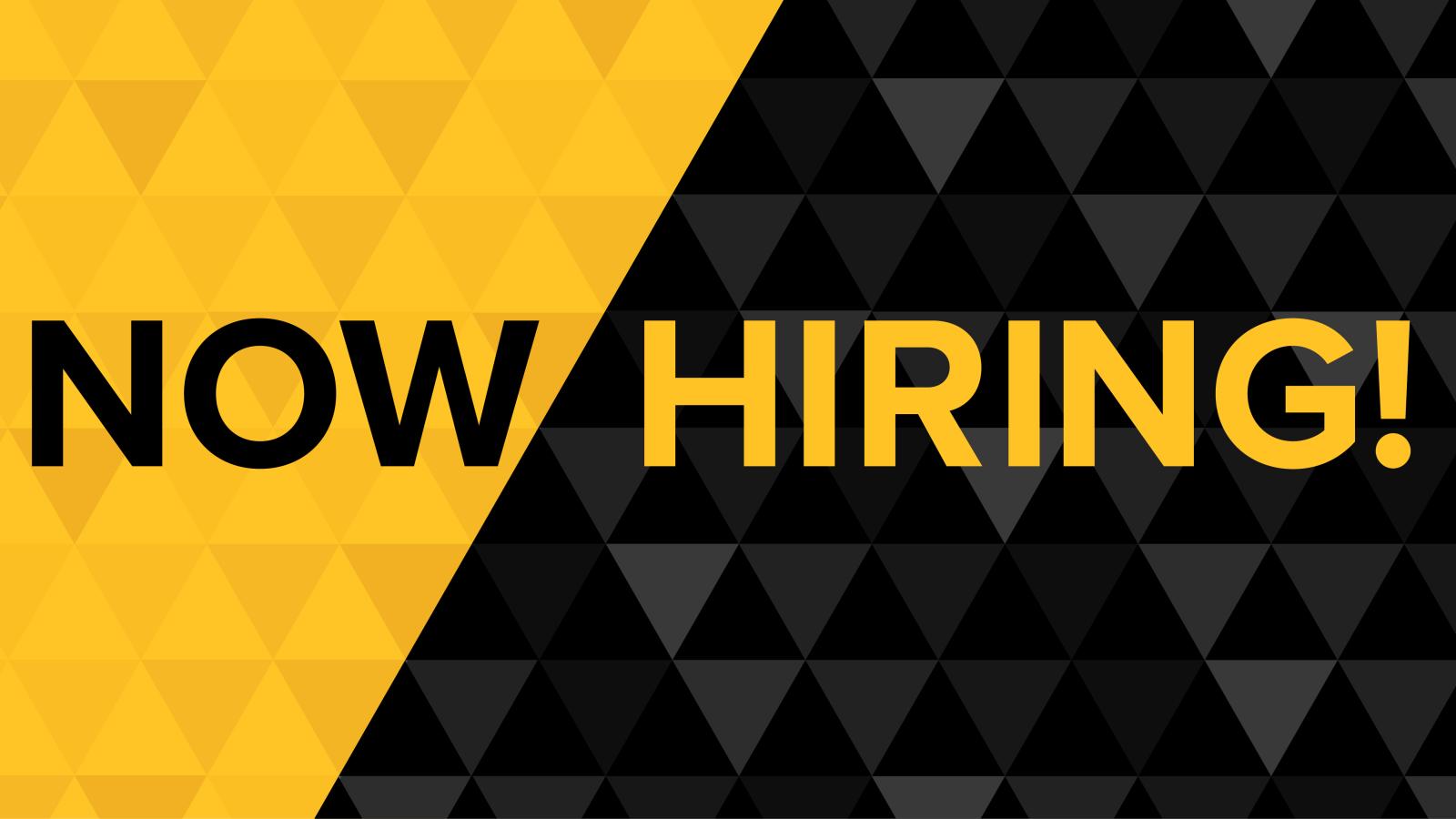 Now Hiring