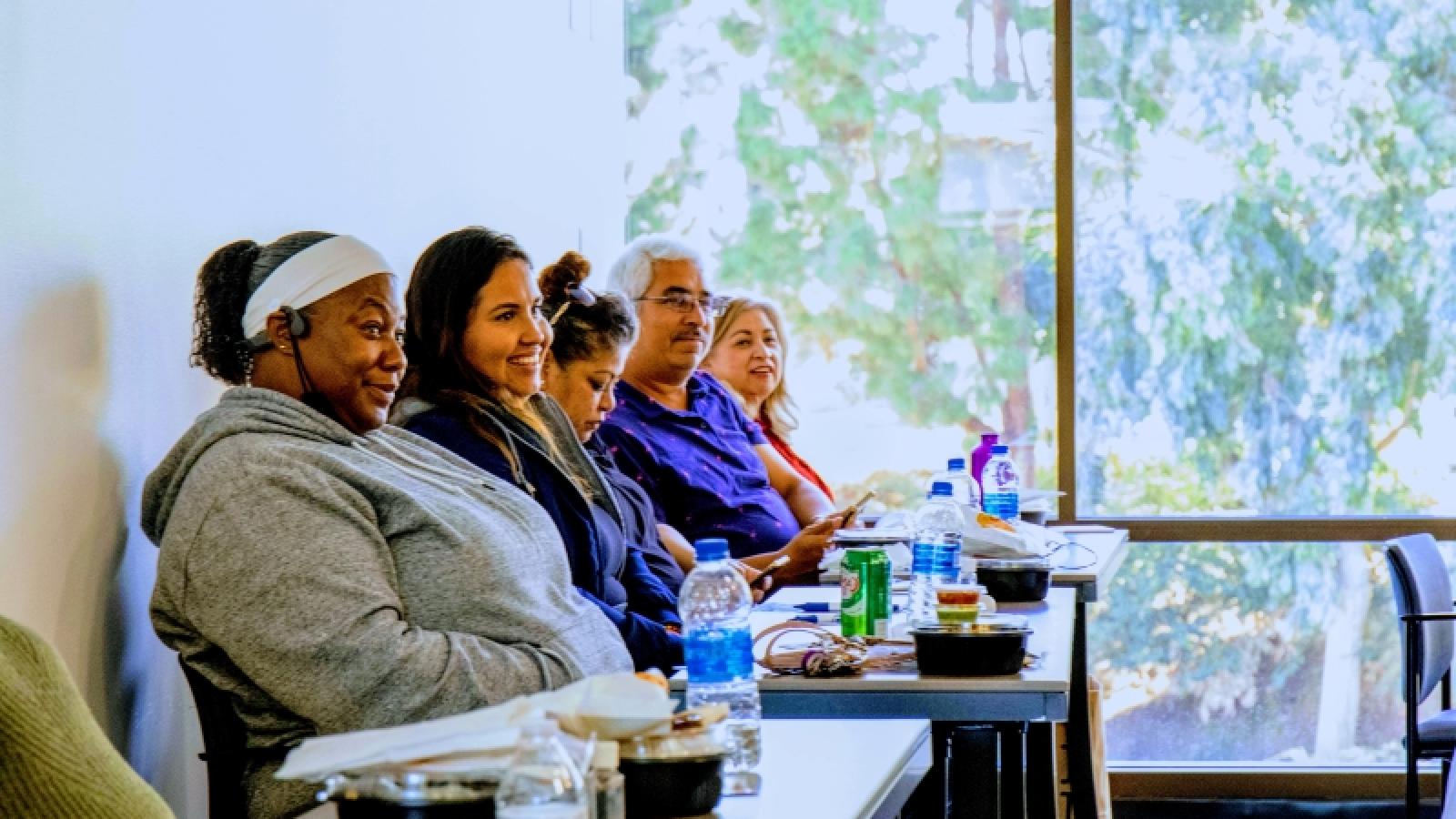 Parents at a Gear Up event